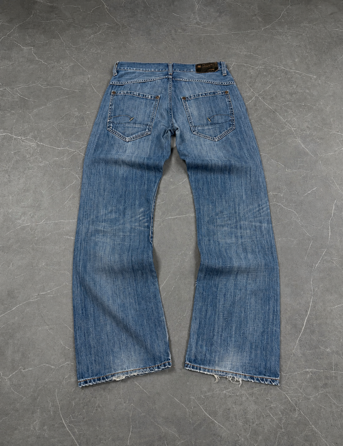 G- Star Washed Bootcut Fit Jeans W31 / L38 (M)