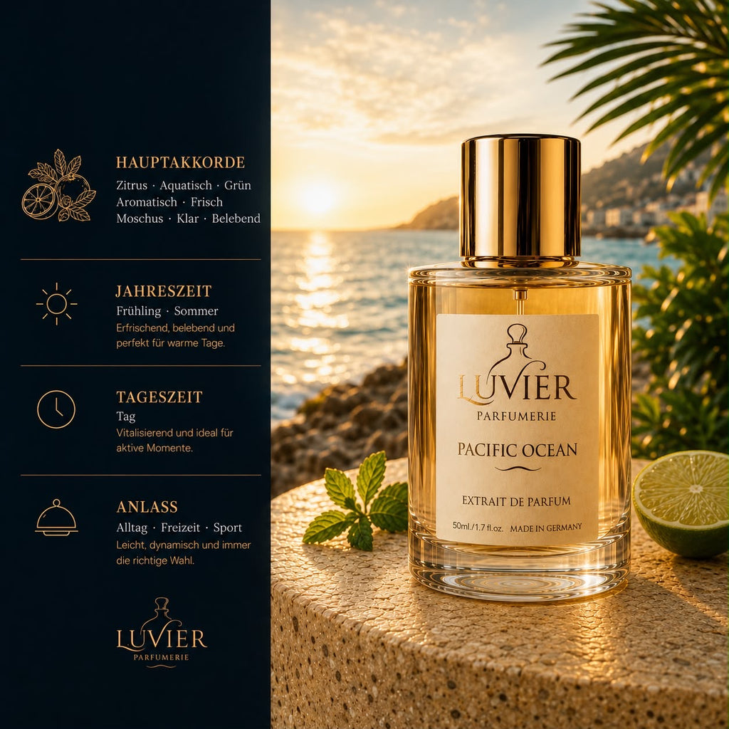 Luvier parfümerie – pacific ocean (Extrait de Parfum)