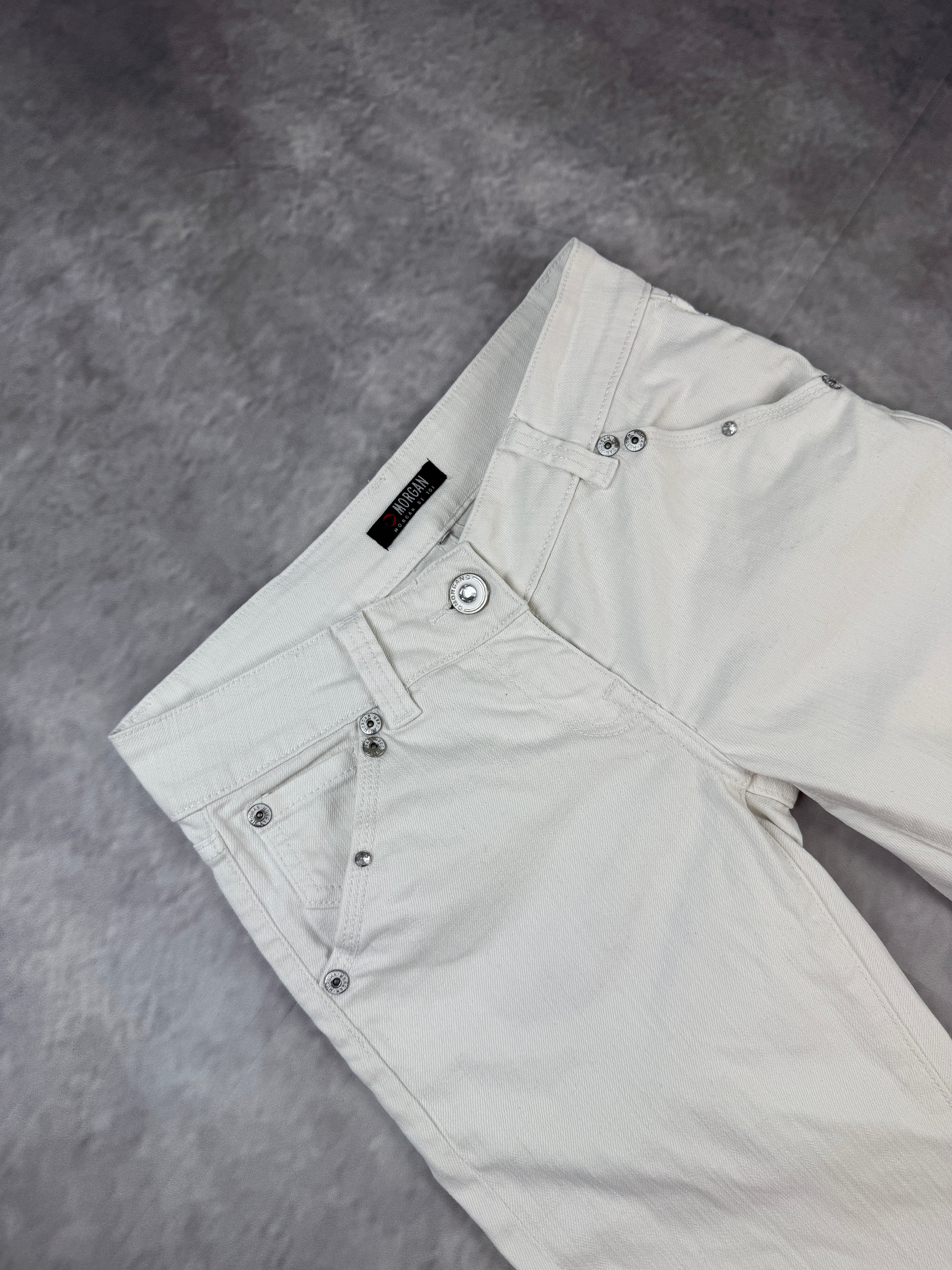 Vintage Morgan White Jeans W30 / L32 (S)