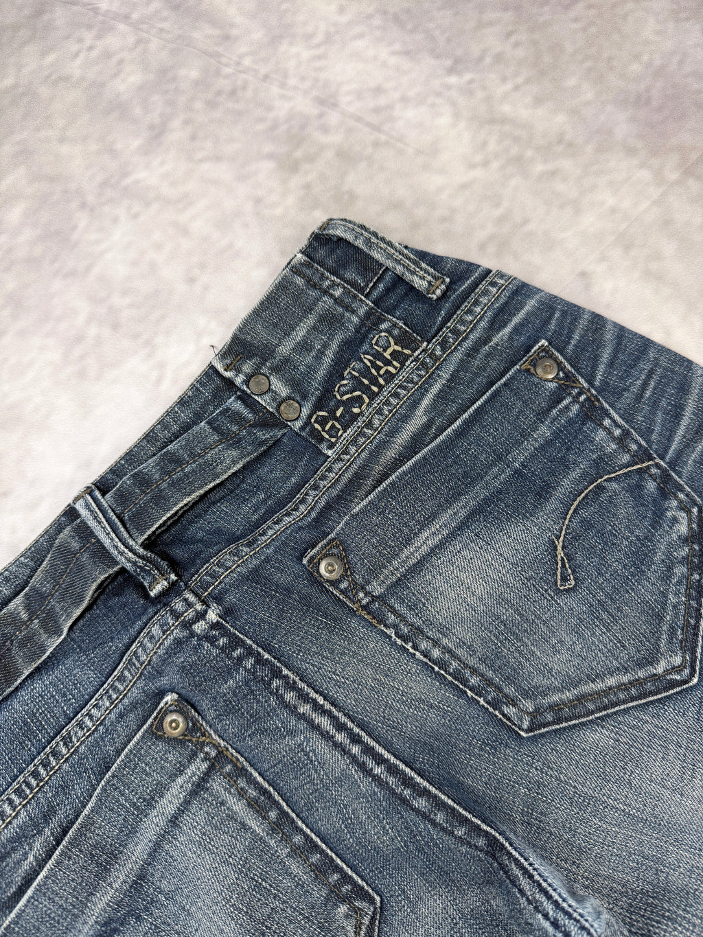 G-Star Washed Bootcut Jeans W26 / L30 (XS)