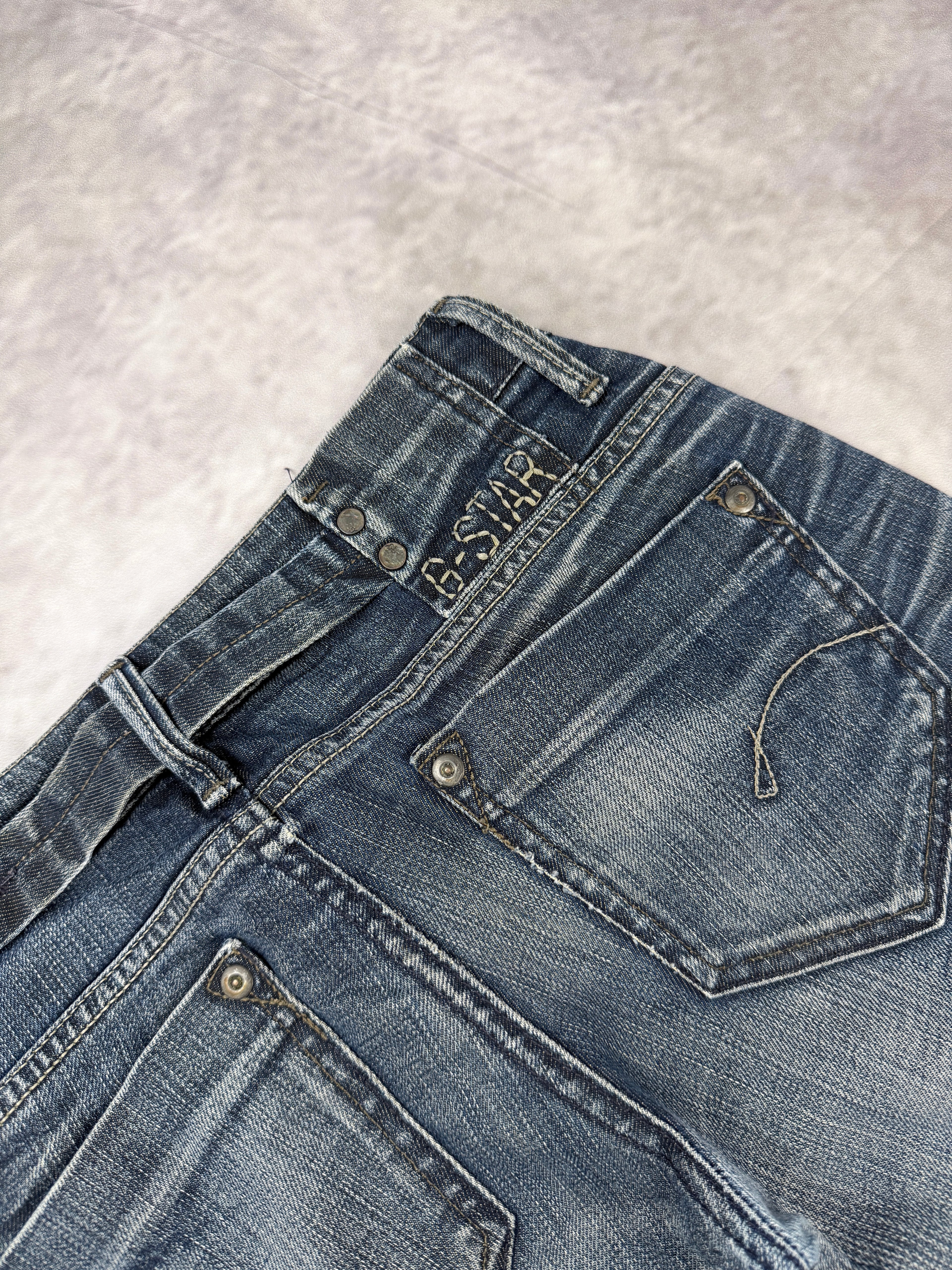 G-Star Washed Bootcut Jeans W26 / L30 (XS)