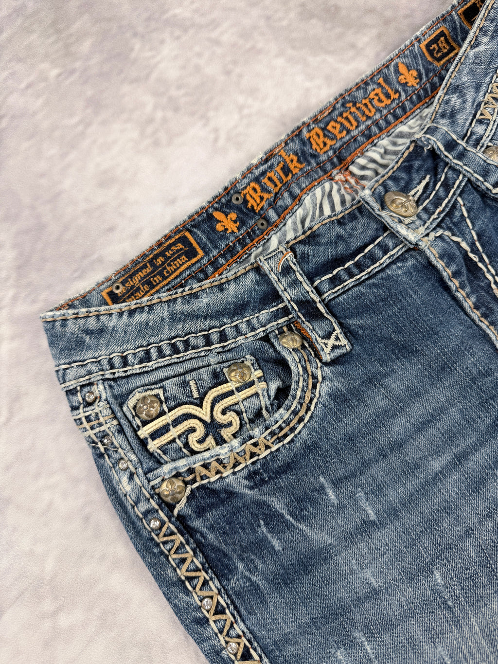 Rock Revivals Relaxed Fit Jeans W30 / L32 (S)