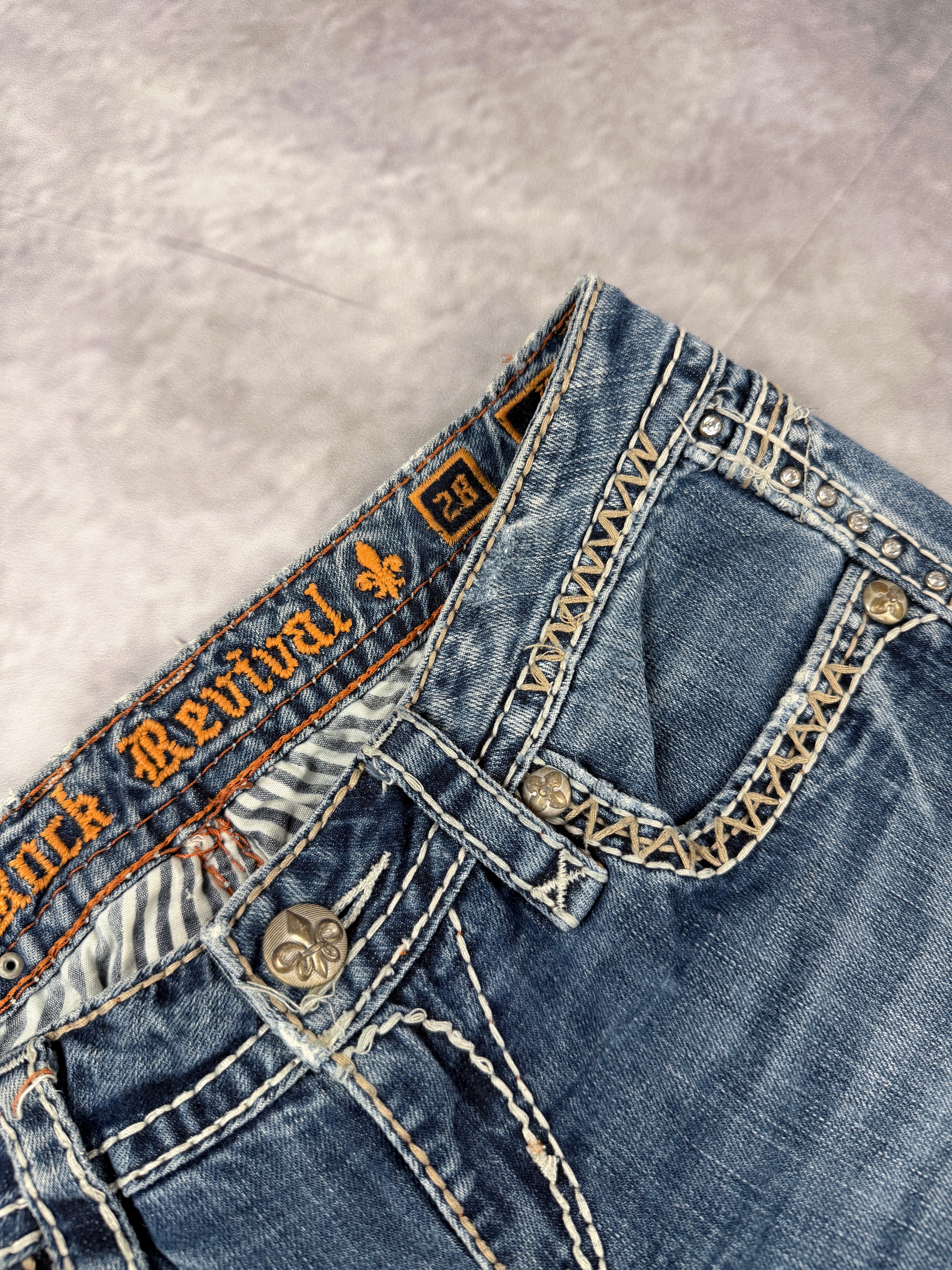 Rock Revivals Relaxed Fit Jeans W30 / L32 (S)