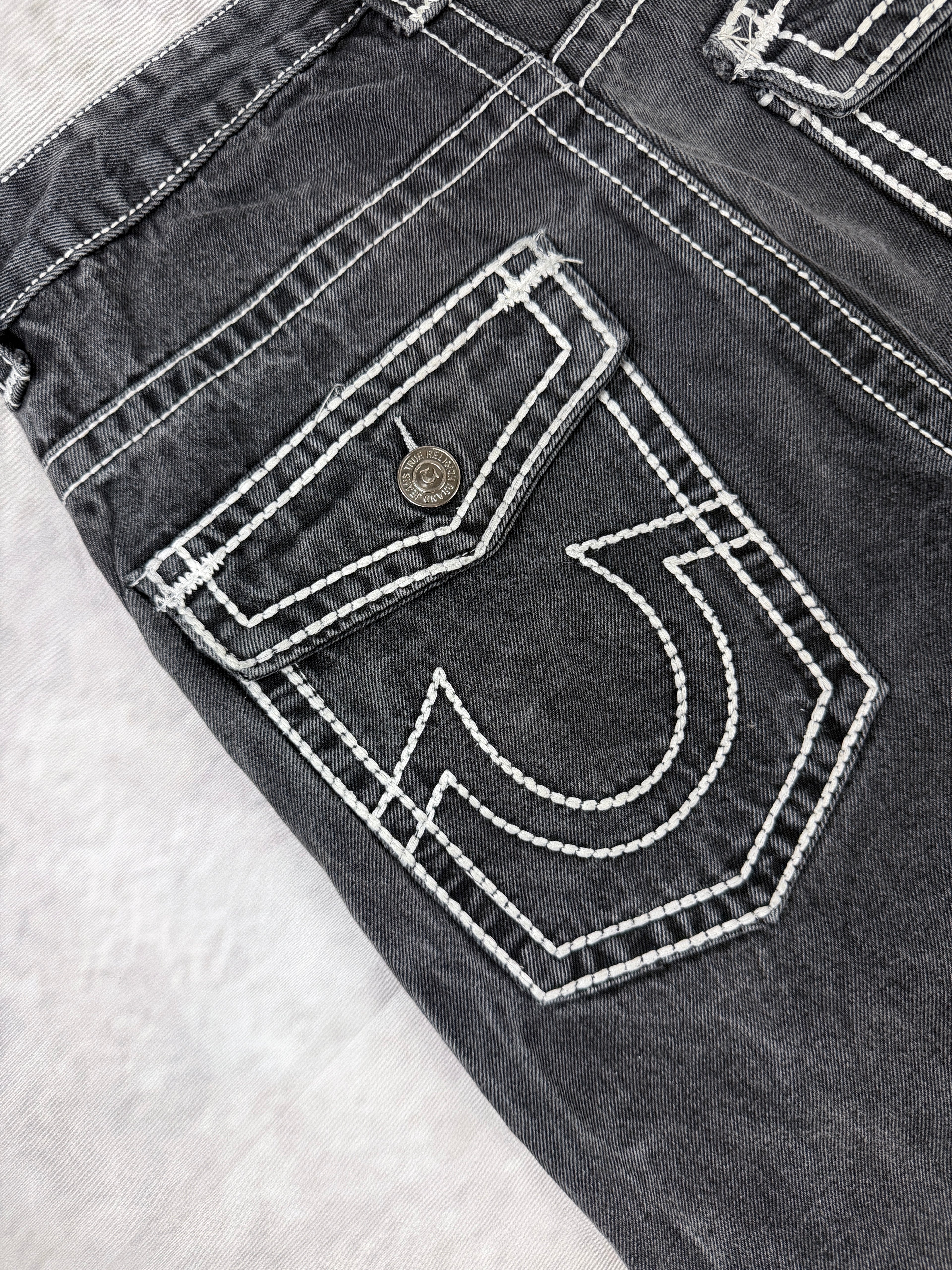True Religion Black Jeans W32 / L34 (M)