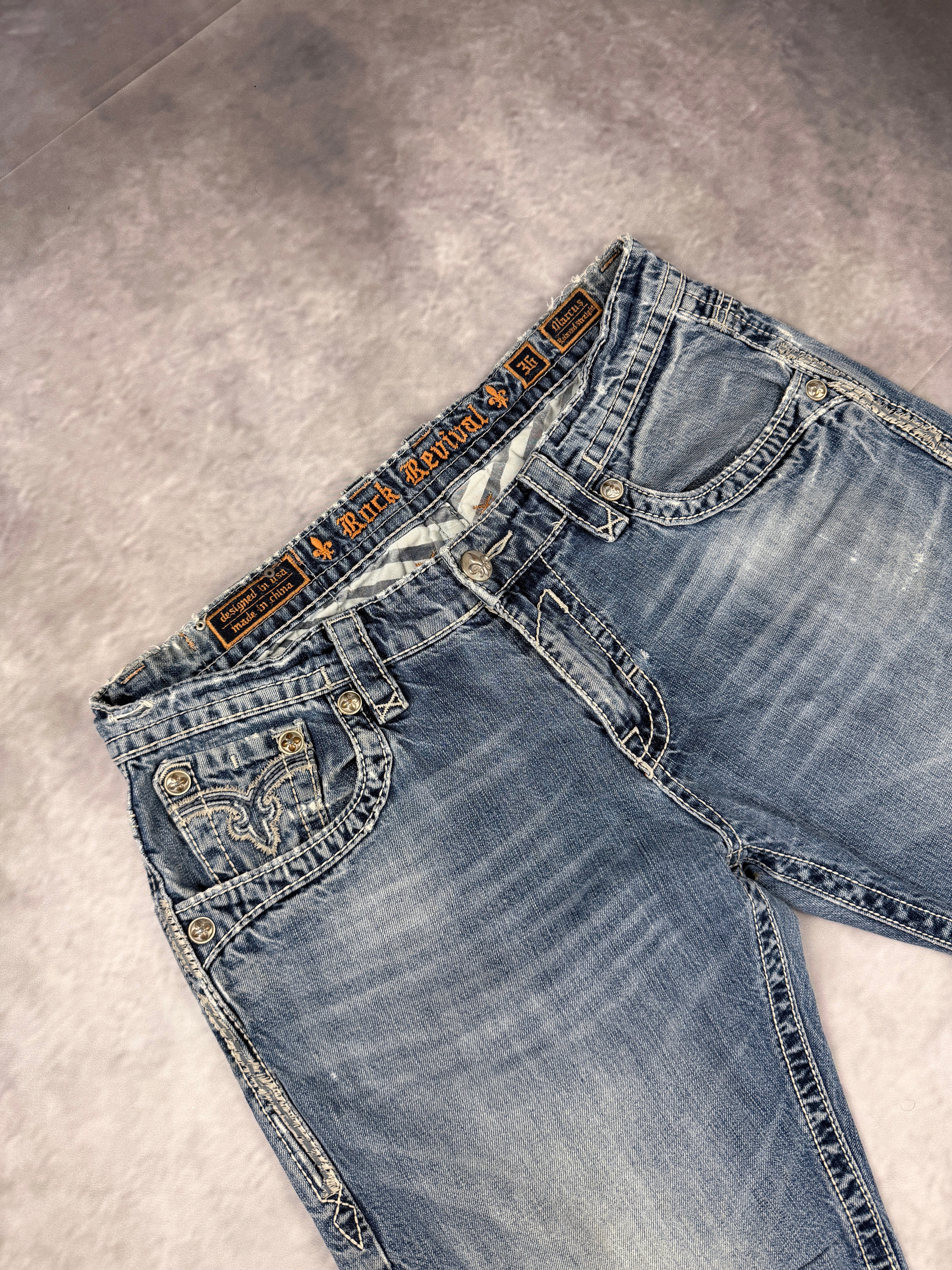 Rock Revivals Relaxed Fit Jeans W36 / L36 (XL)