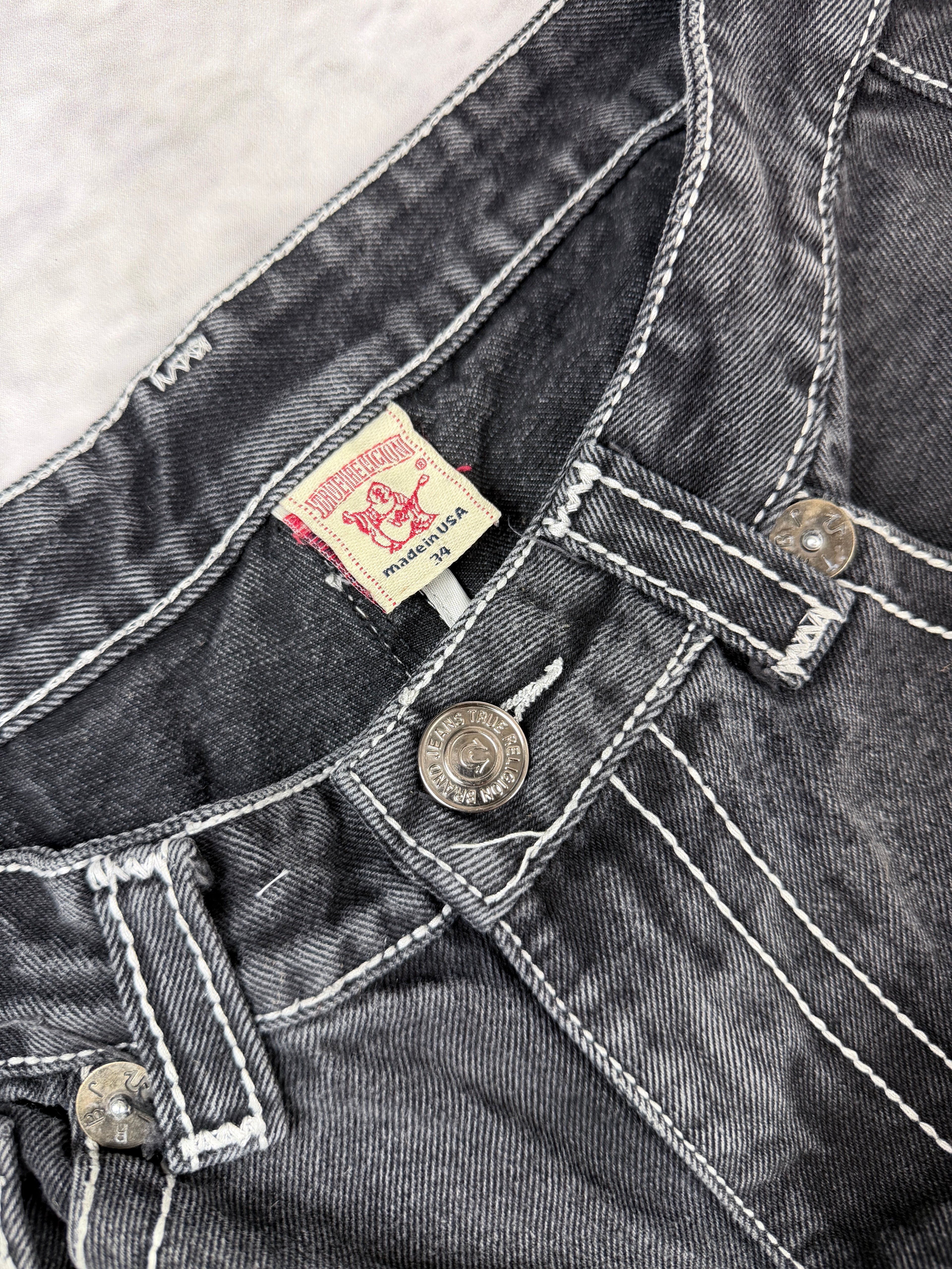 True Religion Black Jeans W32 / L34 (M)
