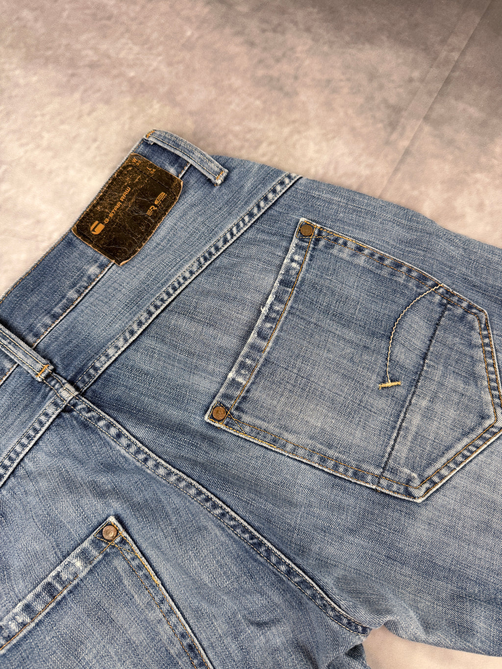 G- Star Washed Bootcut Fit Jeans W31 / L38 (M)