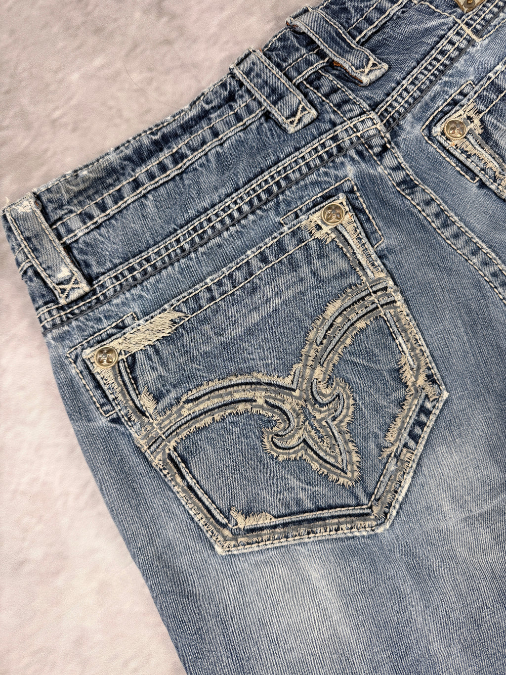 Rock Revivals Relaxed Fit Jeans W36 / L36 (XL)