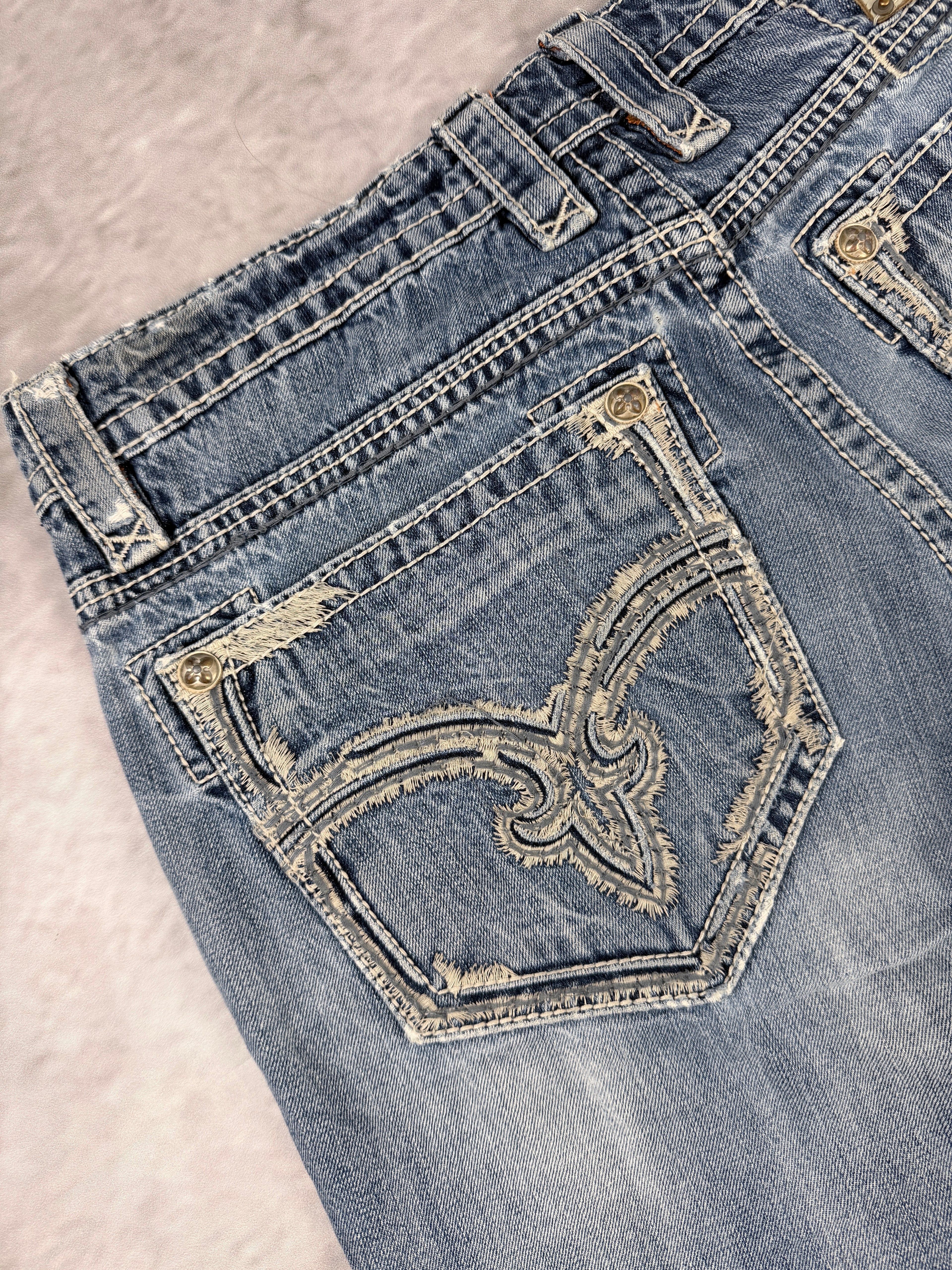 Rock Revivals Relaxed Fit Jeans W36 / L36 (XL)