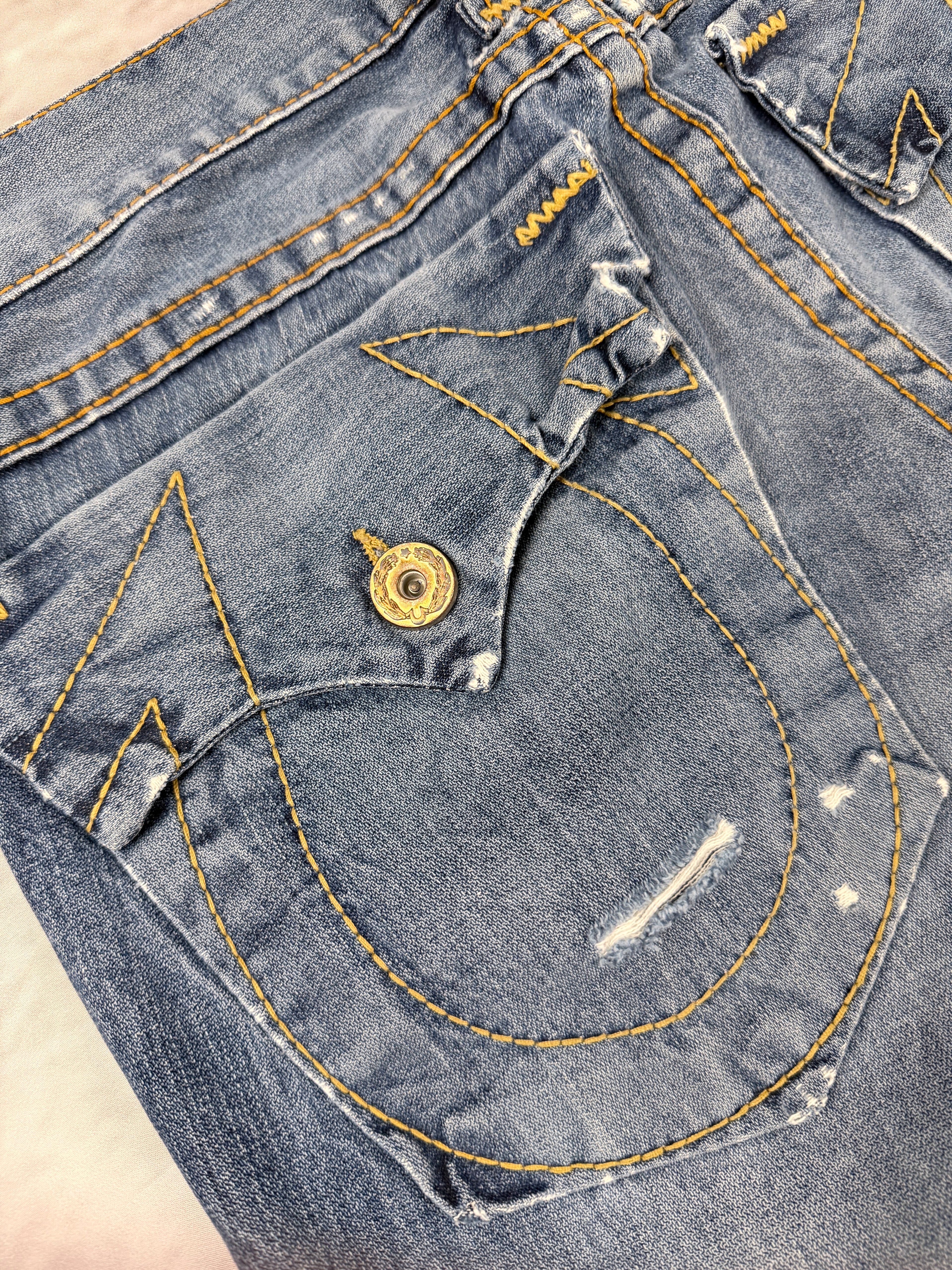 Rare True Religion Relaxed Fit Jeans W35 / L35 (L)