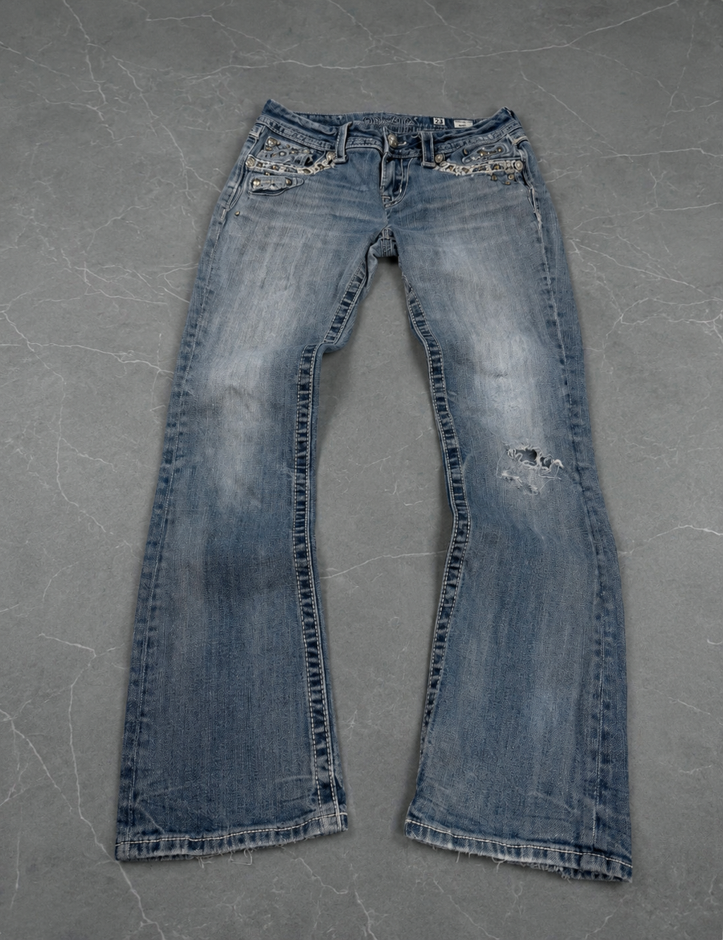 Miss Me Bootcut Fit Jeans W29 / L30 (XS)