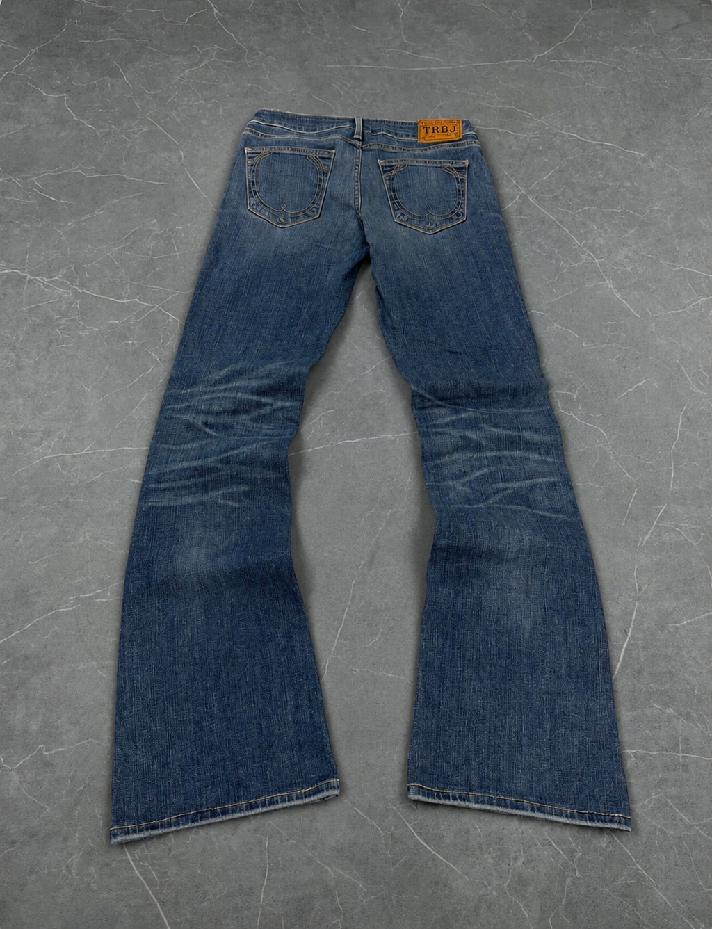 True Religion Washed Bootcut Jeans W27 / L30 (XS)