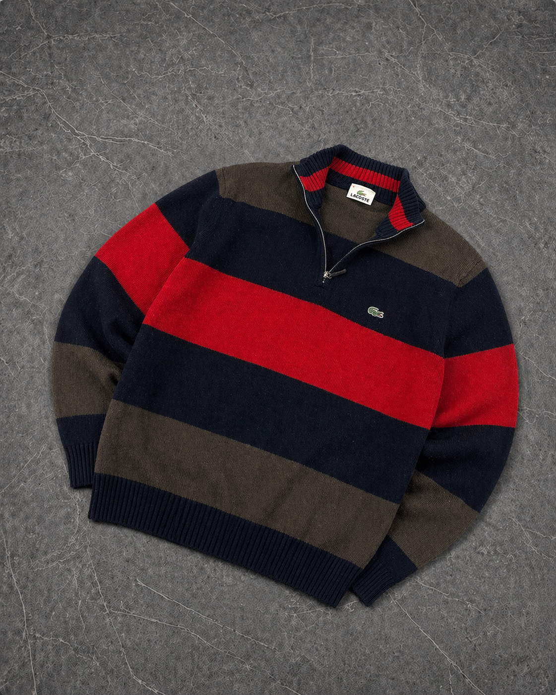 Lacoste Half Zip Sweater (S)