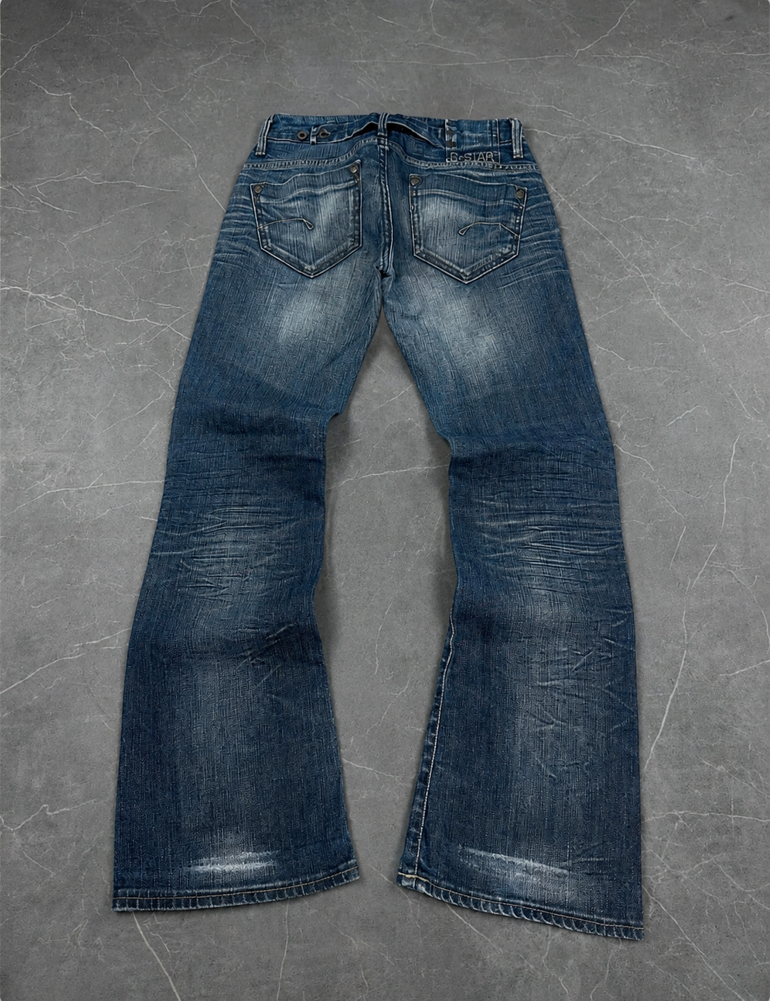 G-Star Washed Bootcut Jeans W26 / L30 (XS)