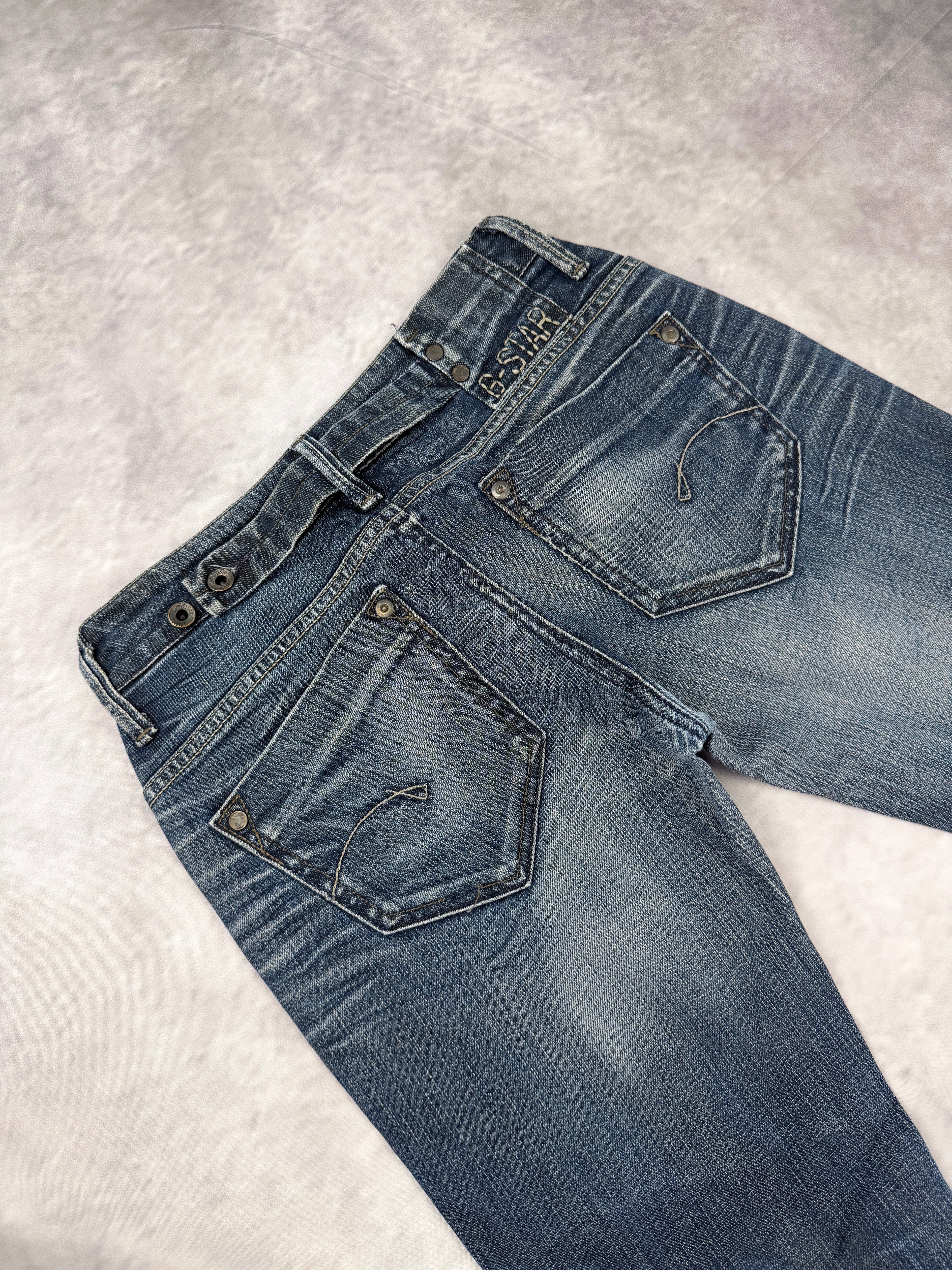 G-Star Washed Bootcut Jeans W26 / L30 (XS)