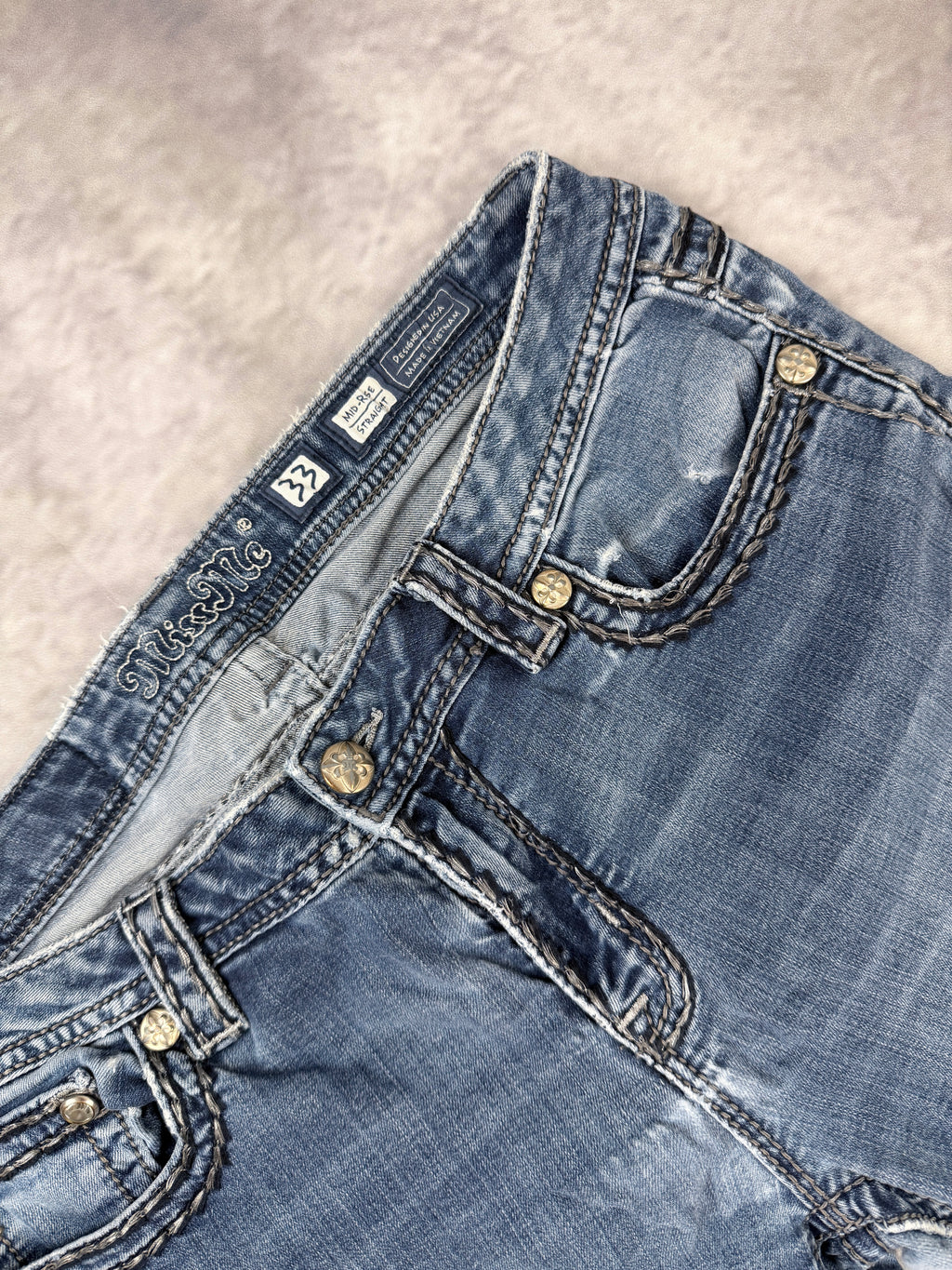 Miss Me Jeans W33 / L34 (M)