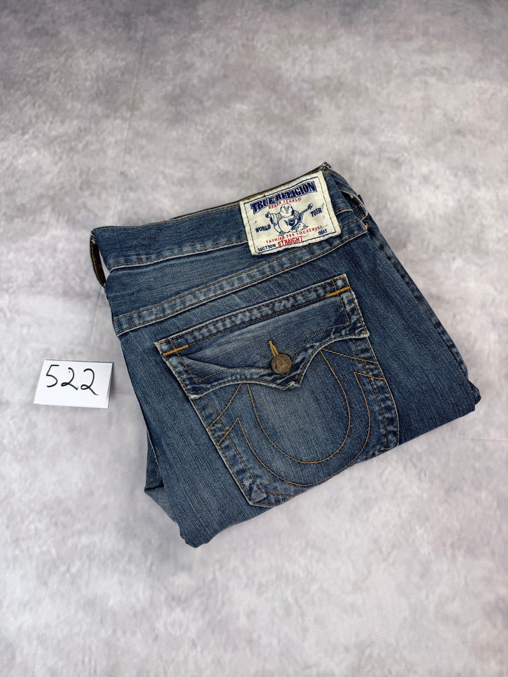 True Religion Straight Fit Jeans W44 / L38 (XXL)