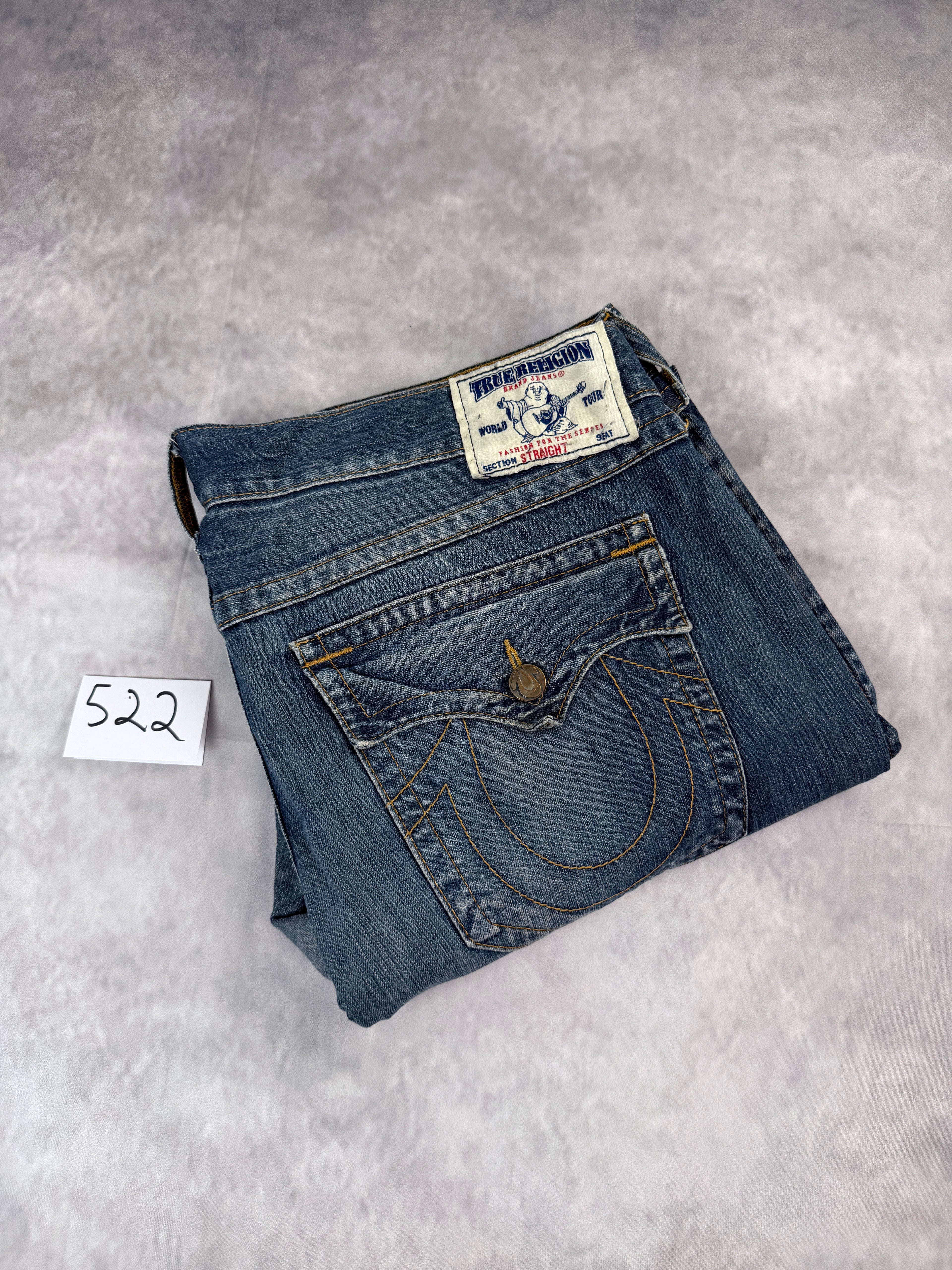 True Religion Straight Fit Jeans W44 / L38 (XXL)