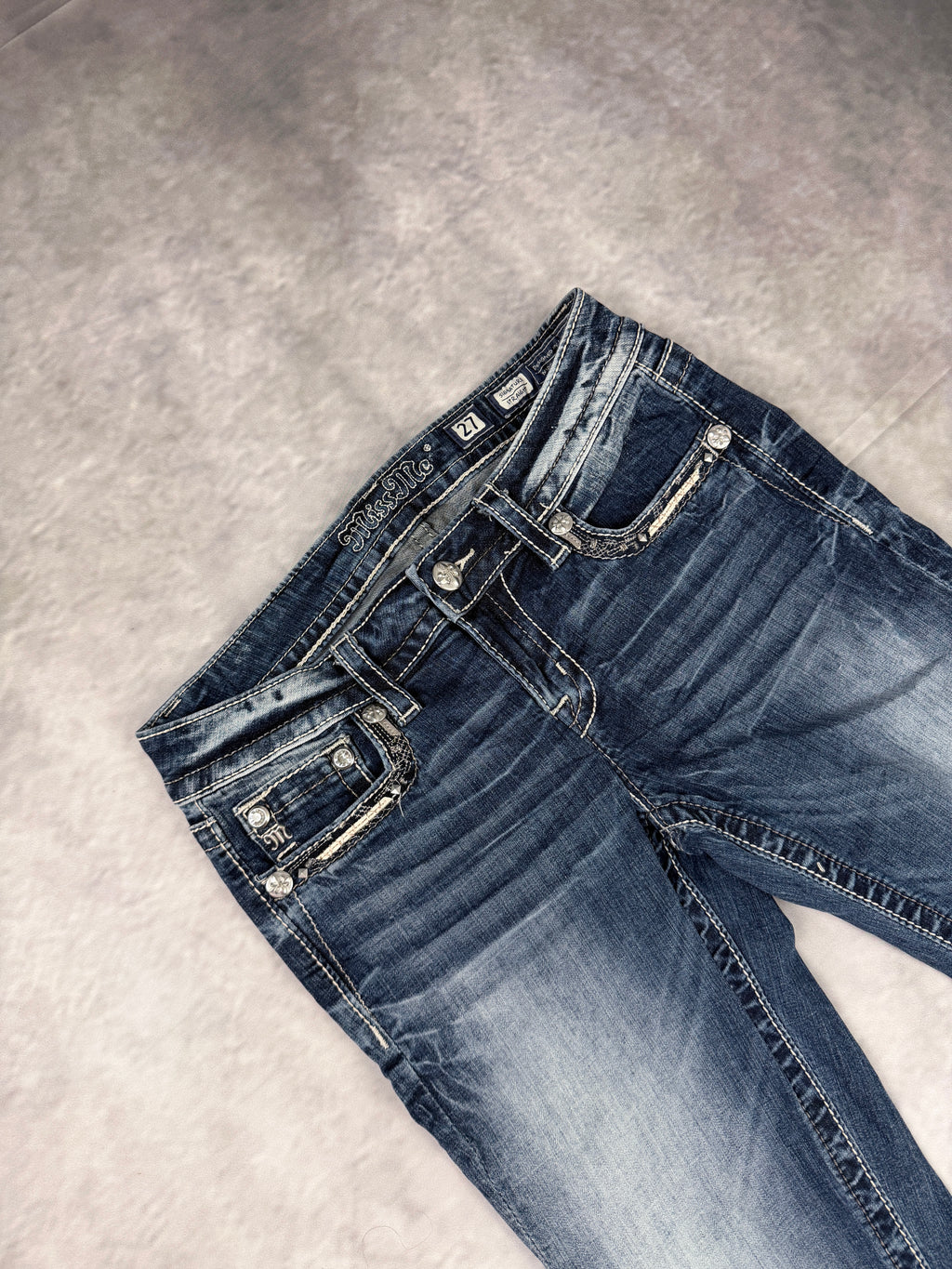 Miss Me Slim Fit Jeans W28 / L34 (S)