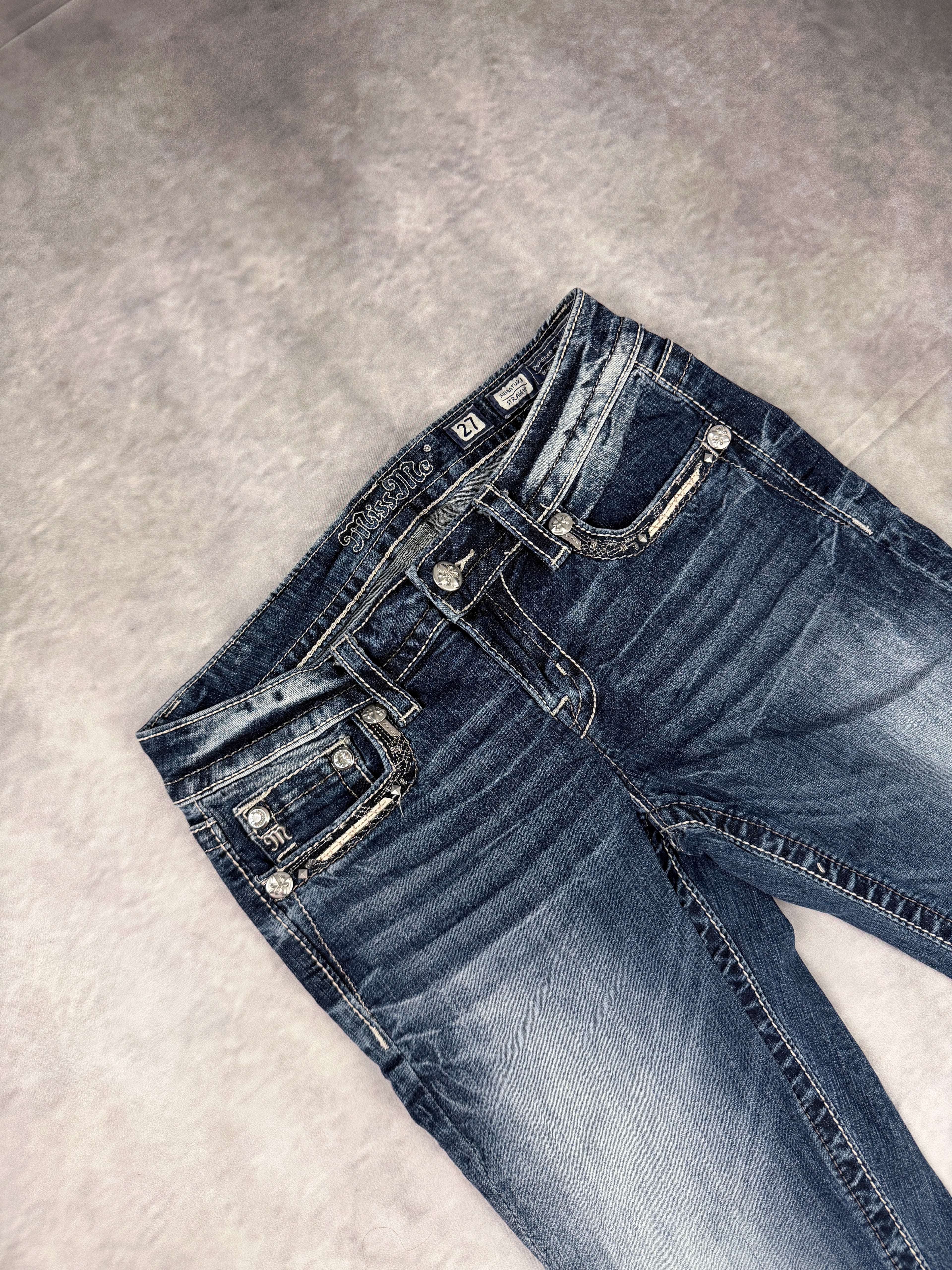 Miss Me Slim Fit Jeans W28 / L34 (S)