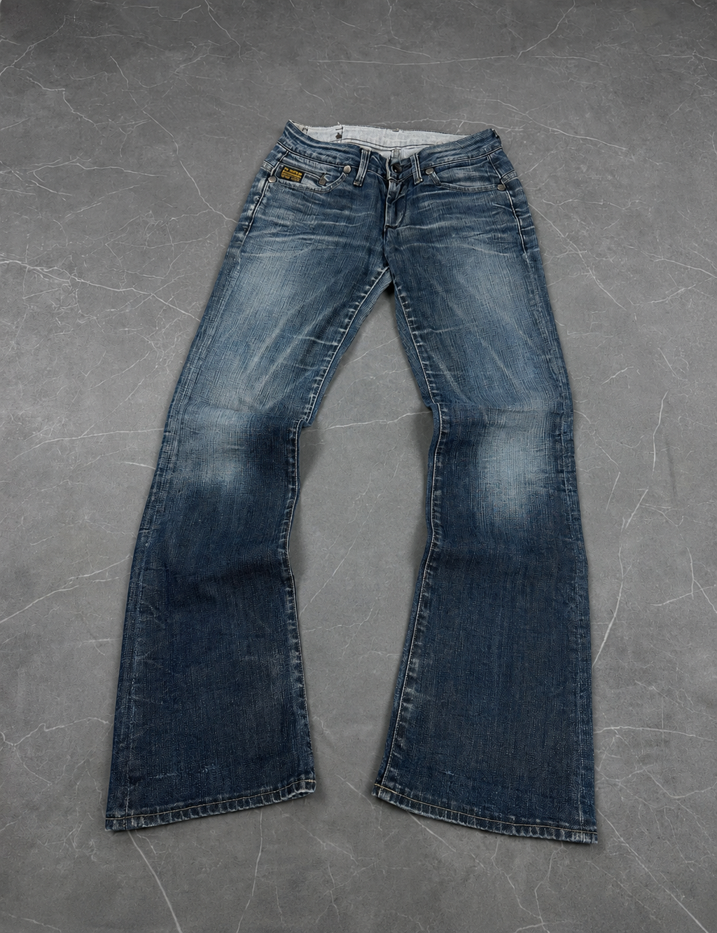 G-Star Washed Bootcut Jeans W26 / L30 (XS)