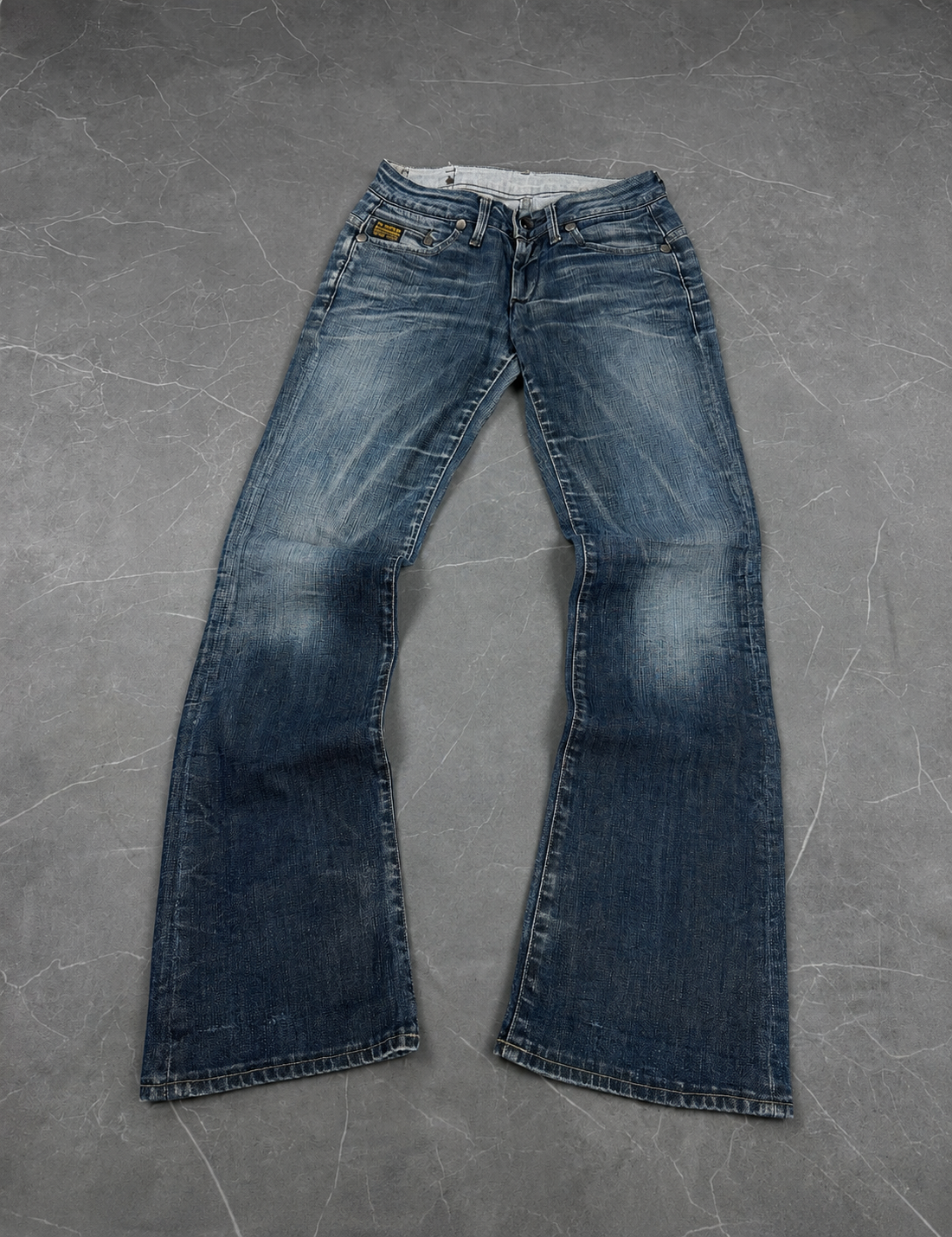 G-Star Washed Bootcut Jeans W26 / L30 (XS)