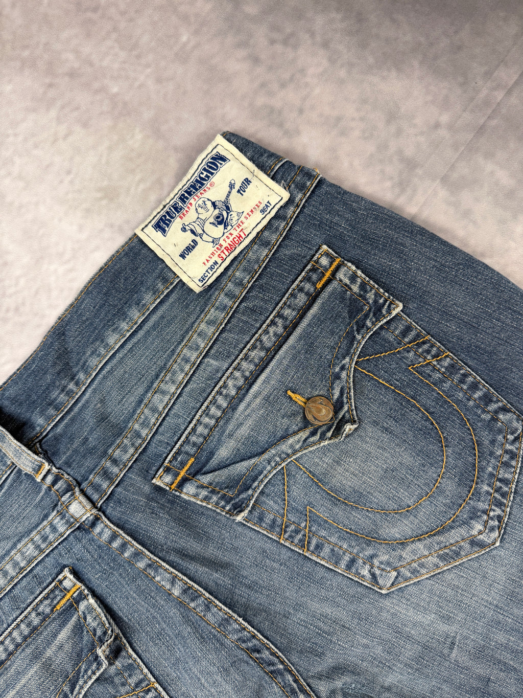 True Religion Straight Fit Jeans W44 / L38 (XXL)