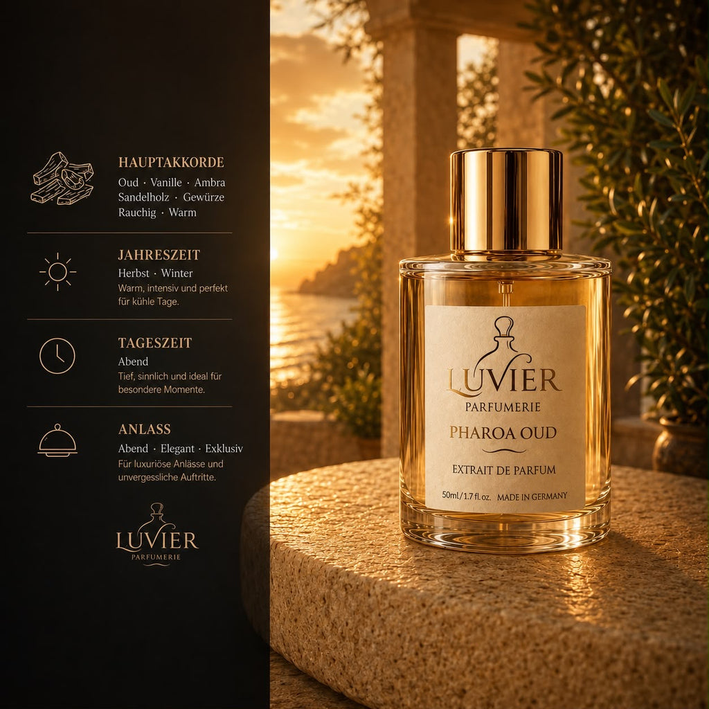 Luvier parfümerie – Pharoa Oud (Extrait de Parfum)