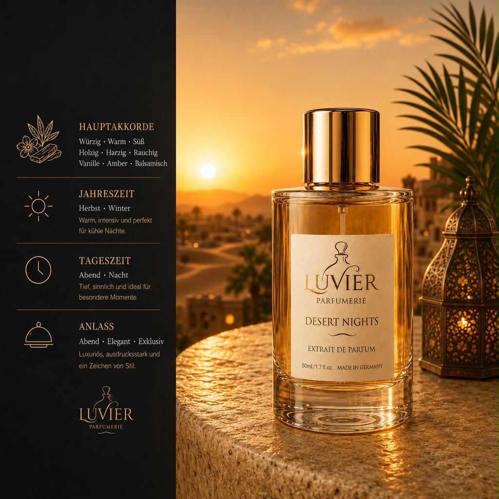 Luvier parfümerie – desert nights (Extrait de Parfum)
