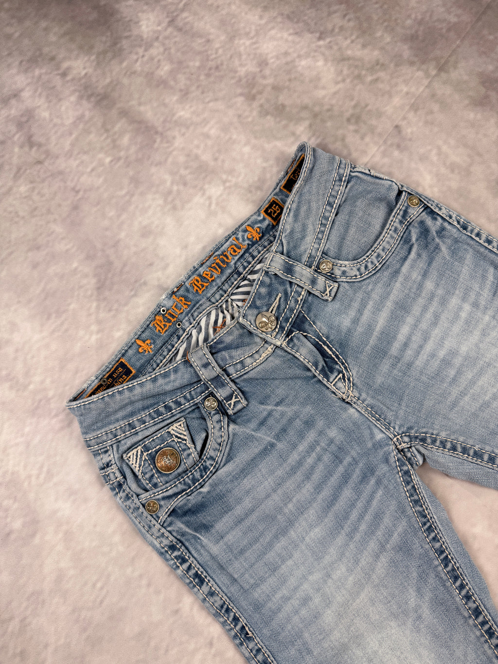 Rock Revivals Slim Fit Jeans W28 / L34 (S)