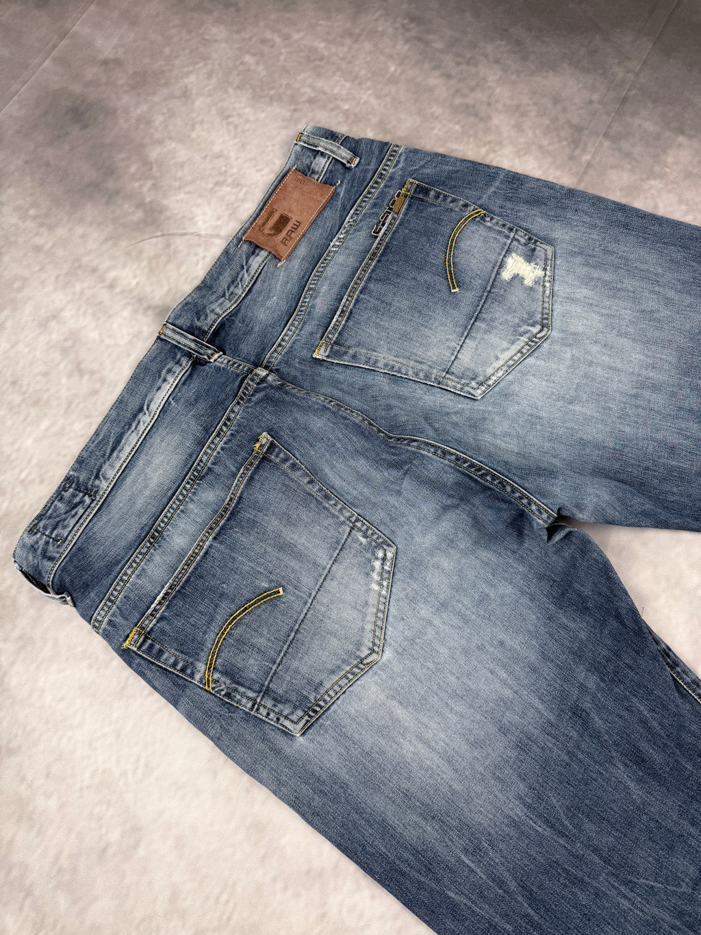 G-Star Washed Straight Fit Jeans W38 / L38 (XL)