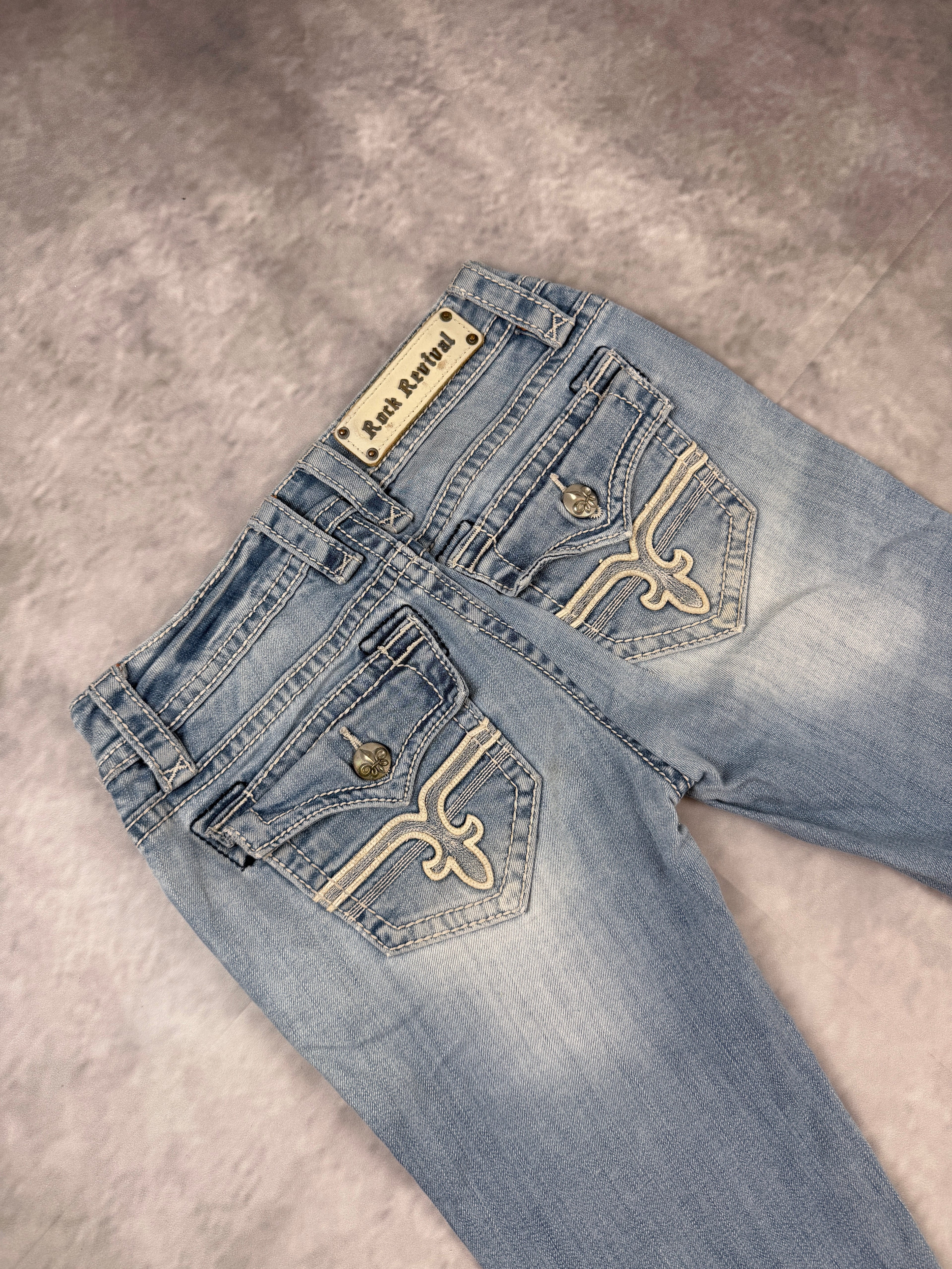 Rock Revivals Slim Fit Jeans W28 / L34 (S)