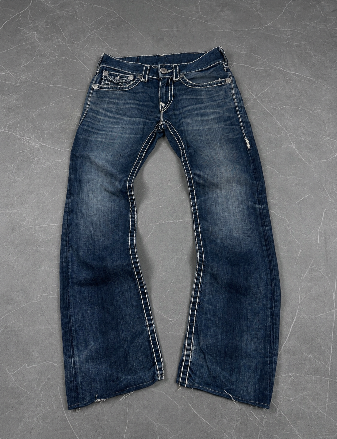 True Religion Washed Straight Fit Jeans W31 / L33 (M)
