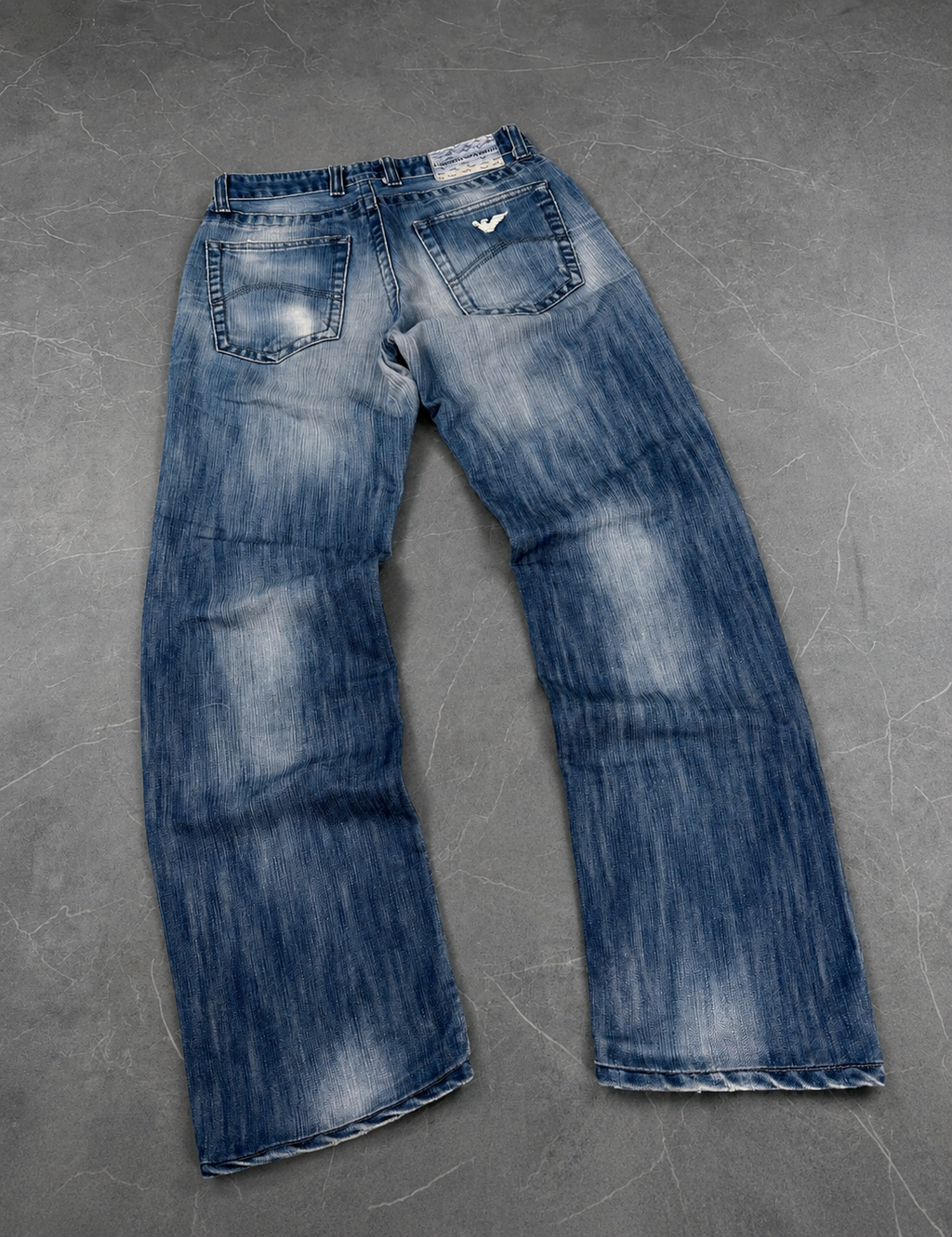 Armani washed Straight Fit Jeans W31 / L34 (M)