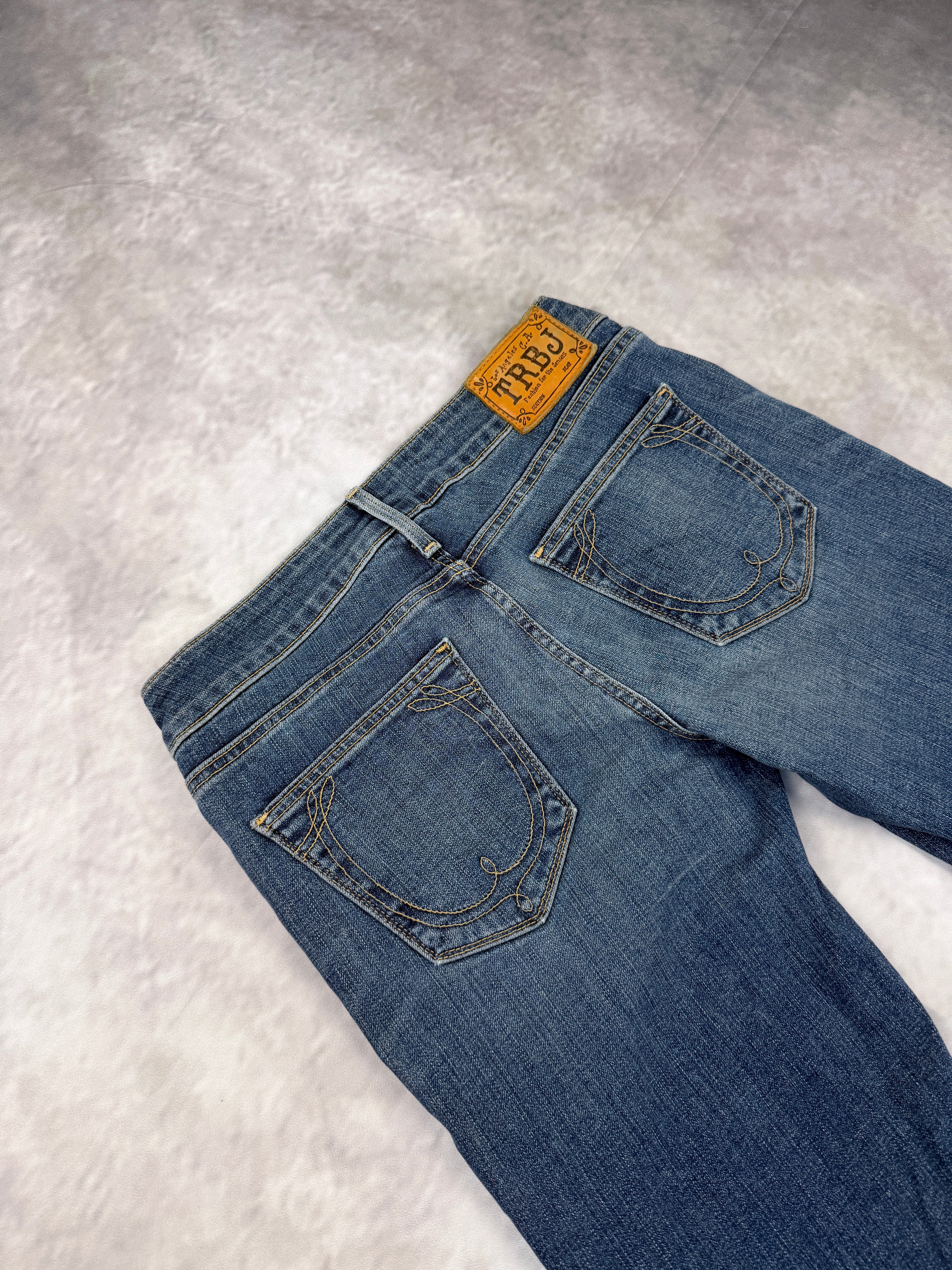 True Religion Washed Bootcut Jeans W27 / L30 (XS)