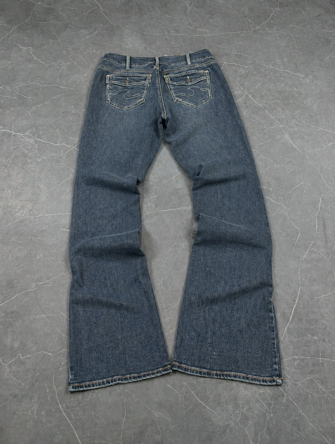 Silver Vintage Jeans W33 / L34 (M)