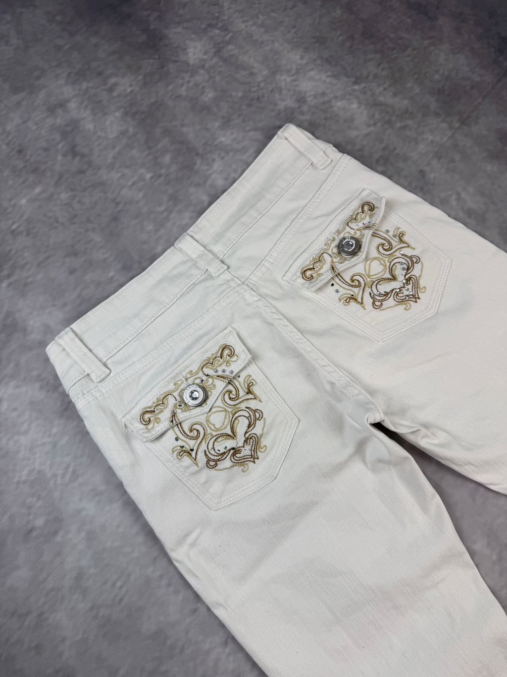Vintage Morgan White Jeans W30 / L32 (S)