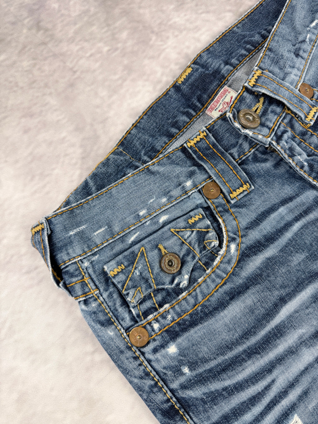 Rare True Religion Relaxed Fit Jeans W35 / L35 (L)