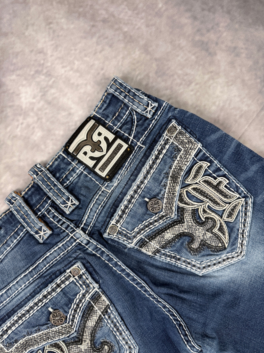 Rock Revivals Washed Bootcut Jeans W33 / L33 (M)