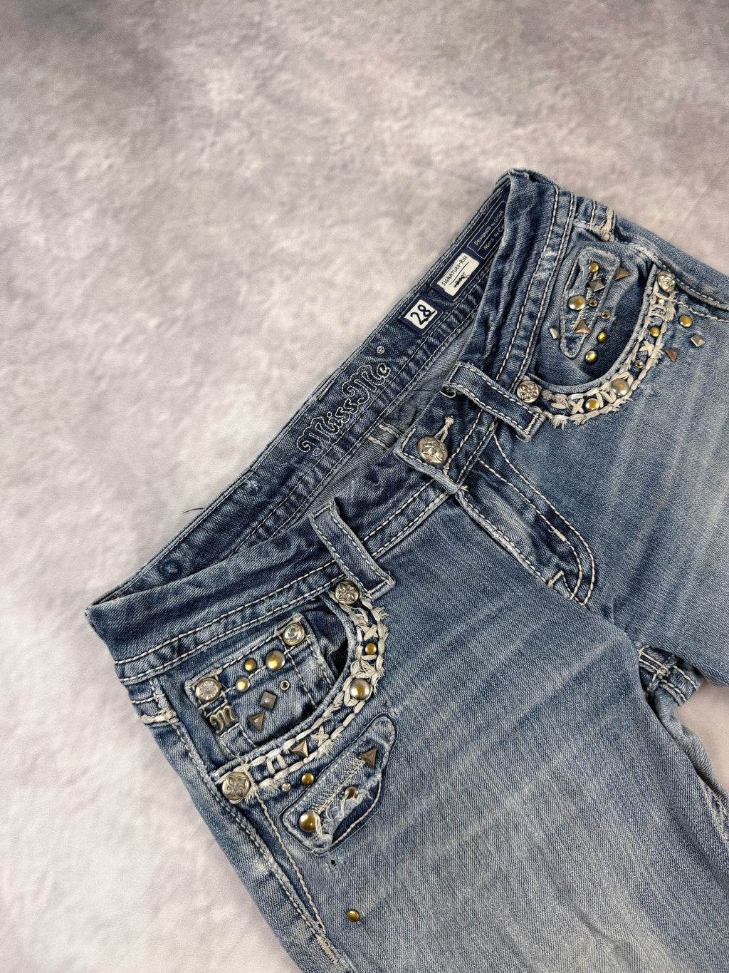 Miss Me Bootcut Fit Jeans W29 / L30 (XS)