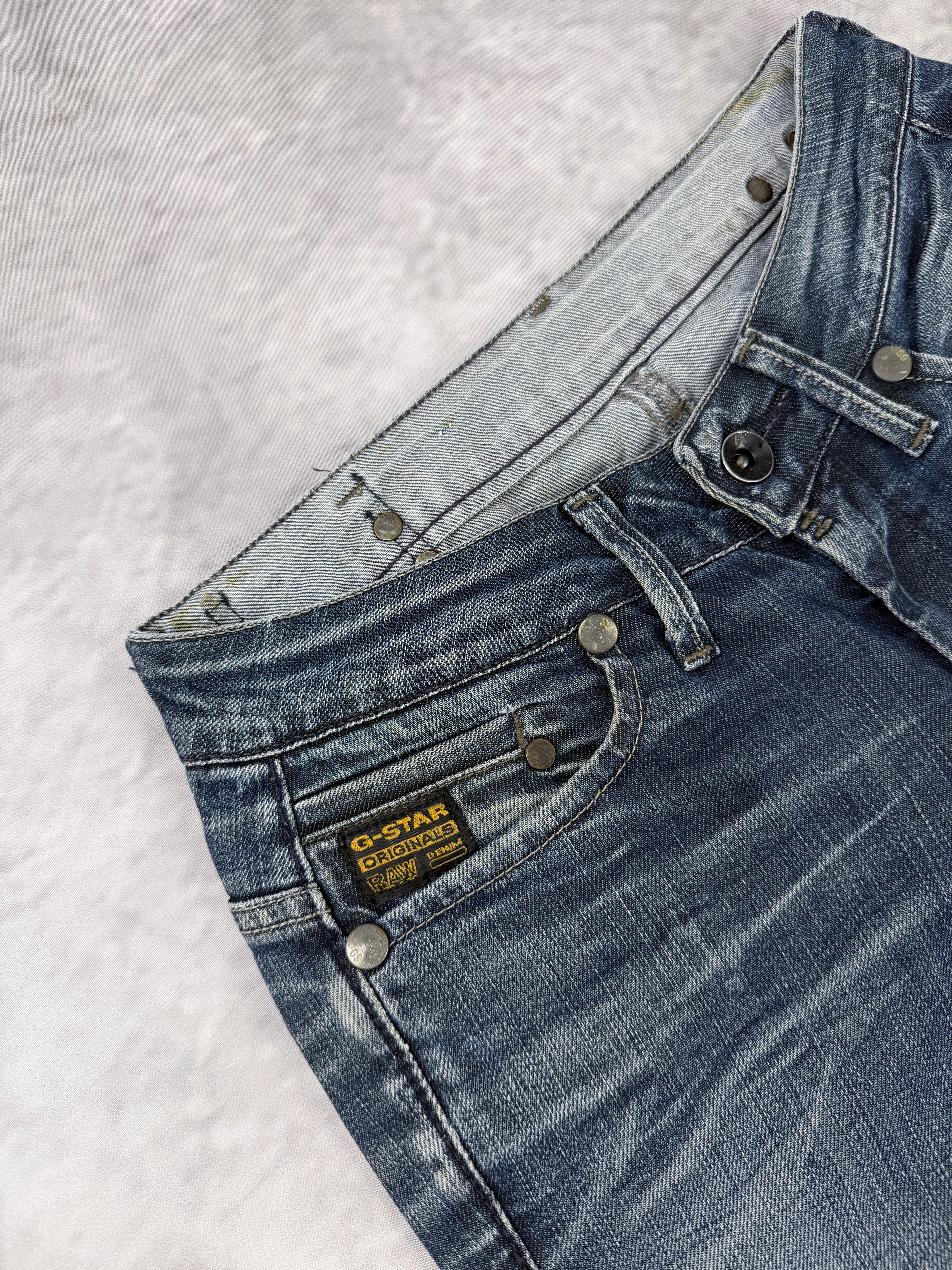 G-Star Washed Bootcut Jeans W26 / L30 (XS)