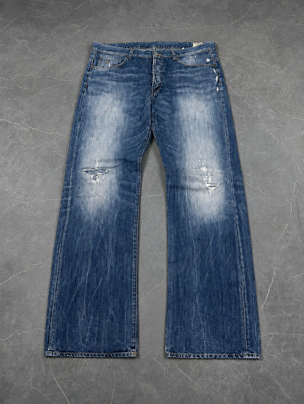 G-Star Washed Straight Fit Jeans W38 / L38 (XL)