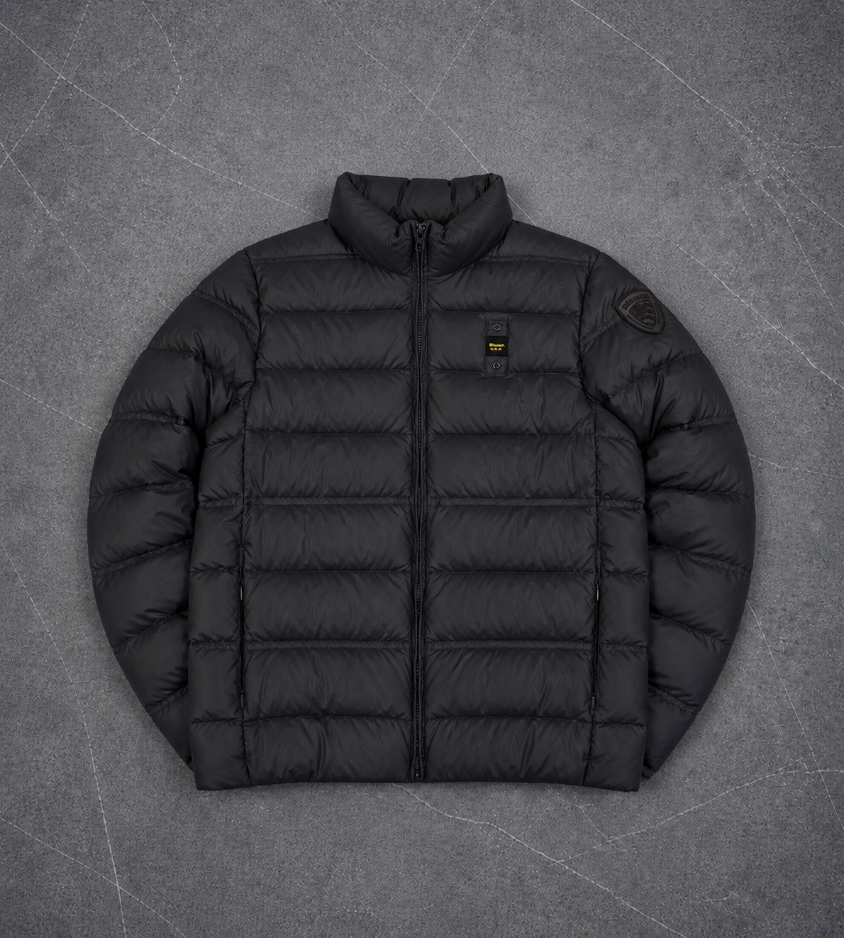 Blauer Puffer Jacket (S)