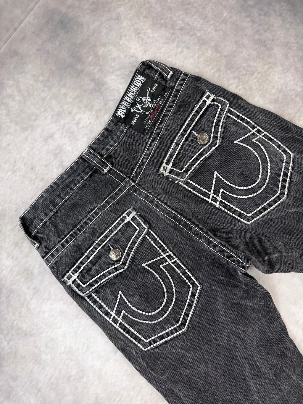 True Religion Black Jeans W32 / L34 (M)