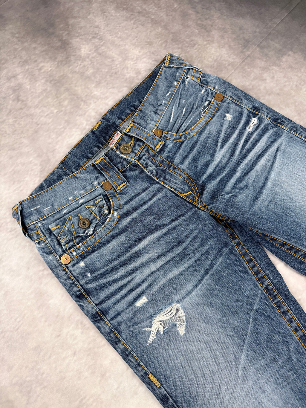 Rare True Religion Relaxed Fit Jeans W35 / L35 (L)