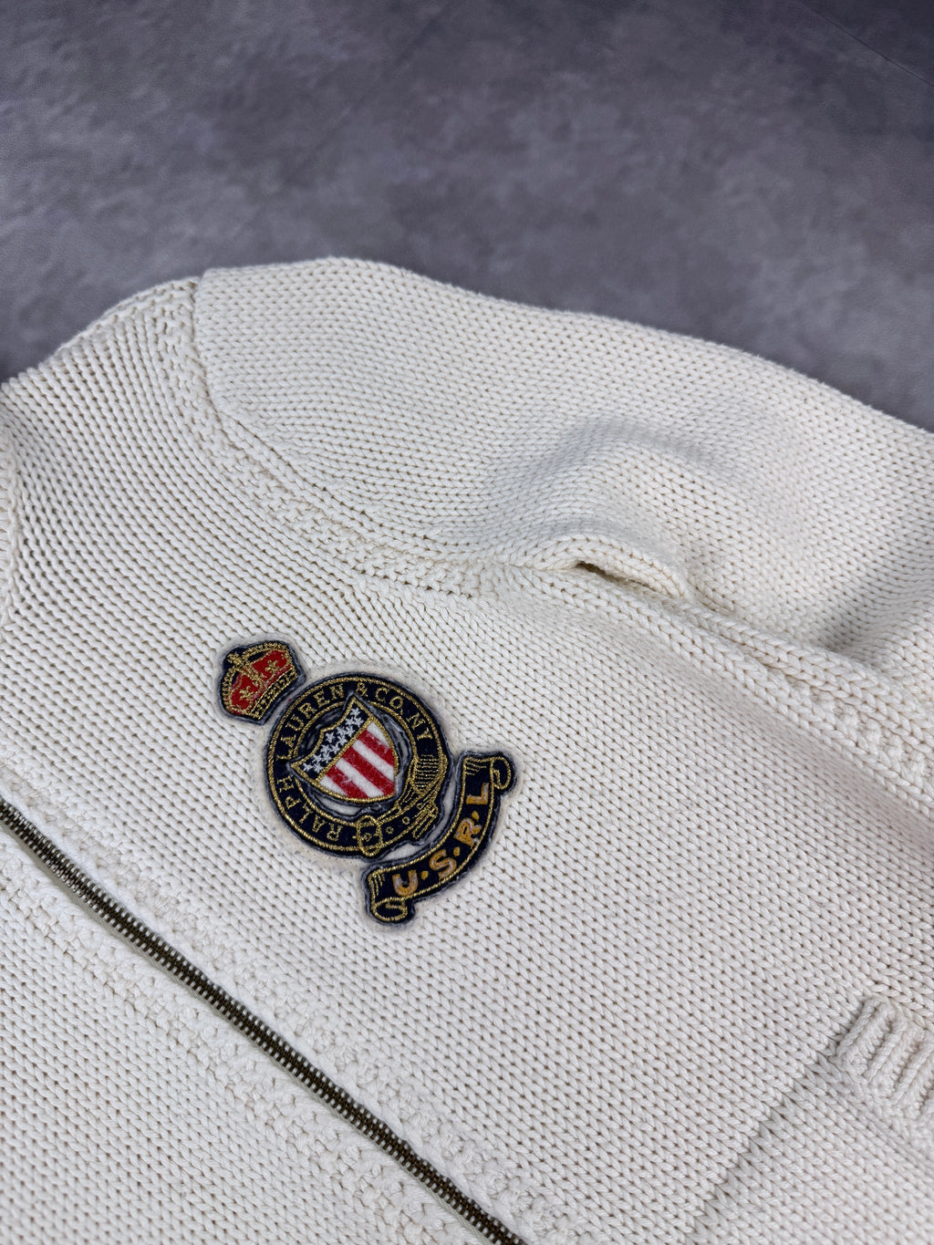 Vintage Ralph Lauren cardigan (XS)