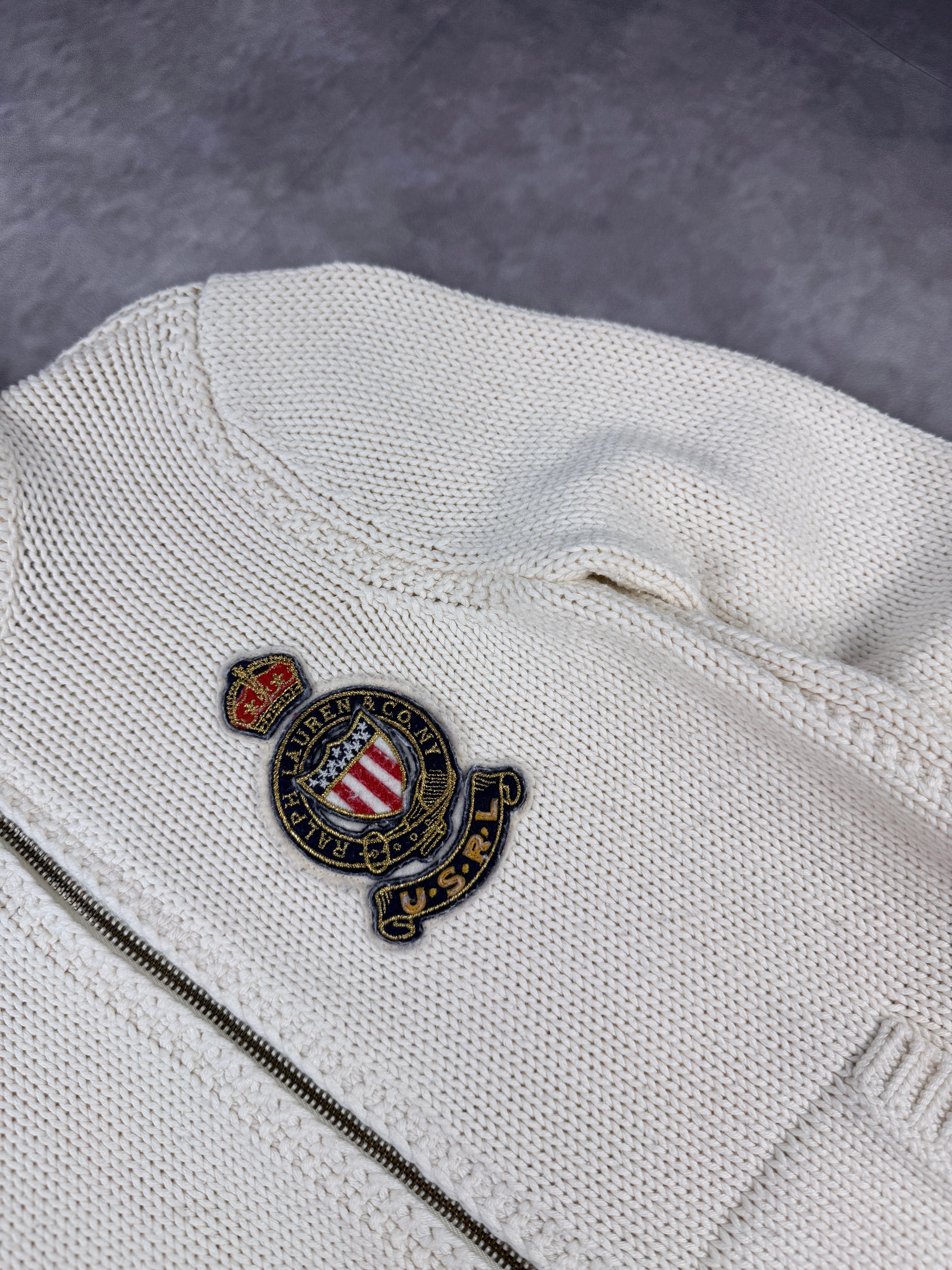 Vintage Ralph Lauren cardigan (XS)