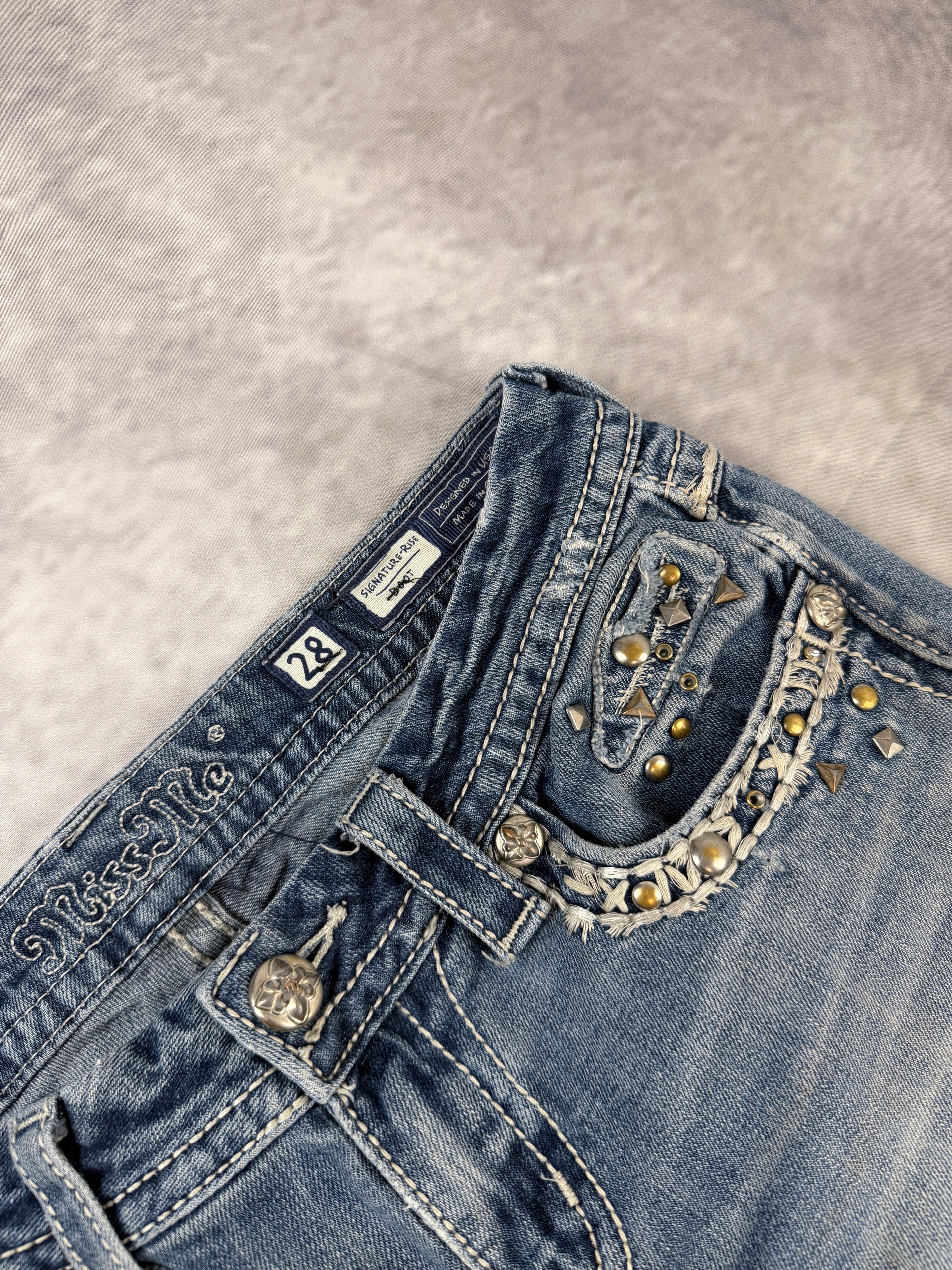 Miss Me Bootcut Fit Jeans W29 / L30 (XS)