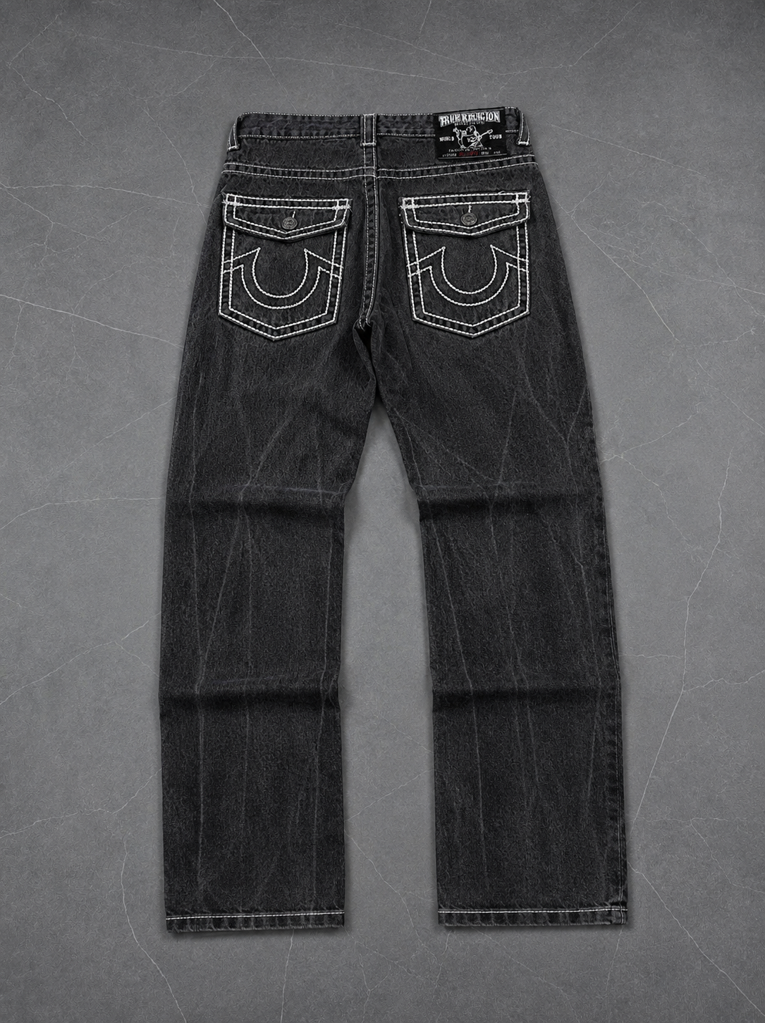True Religion Black Jeans W32 / L34 (M)