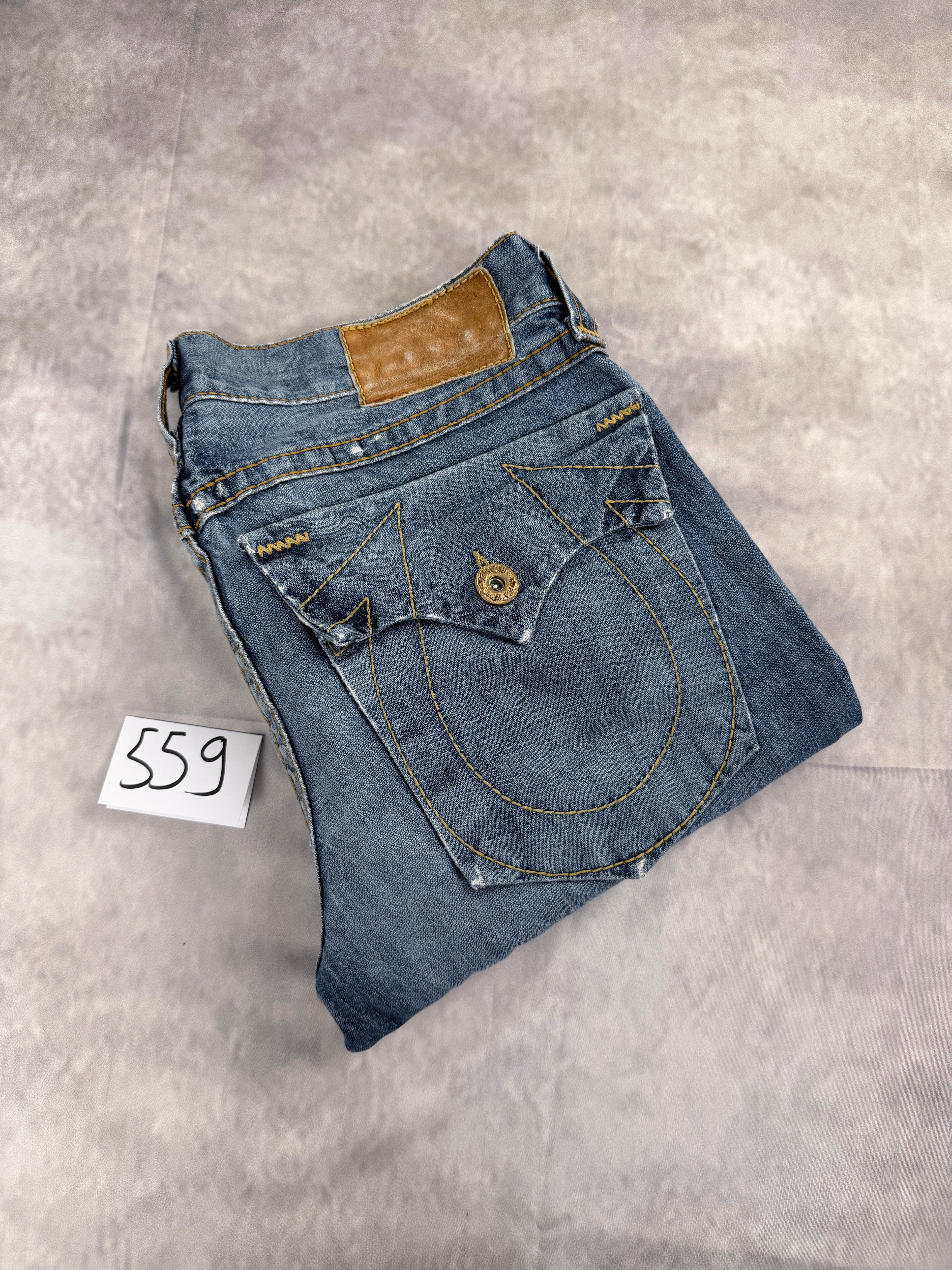 Rare True Religion Relaxed Fit Jeans W35 / L35 (L)